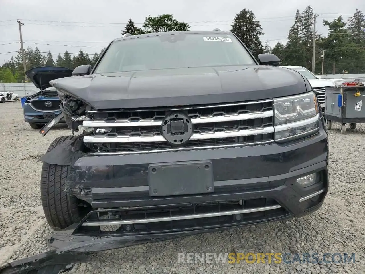 5 Photograph of a damaged car 1V2RR2CA0KC520762 VOLKSWAGEN ATLAS 2019