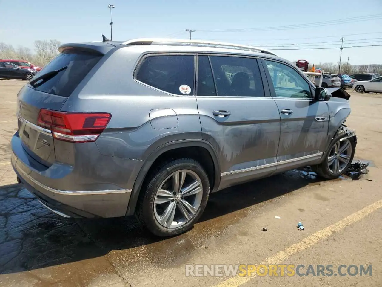 3 Photograph of a damaged car 1V2RR2CA1KC527641 VOLKSWAGEN ATLAS 2019