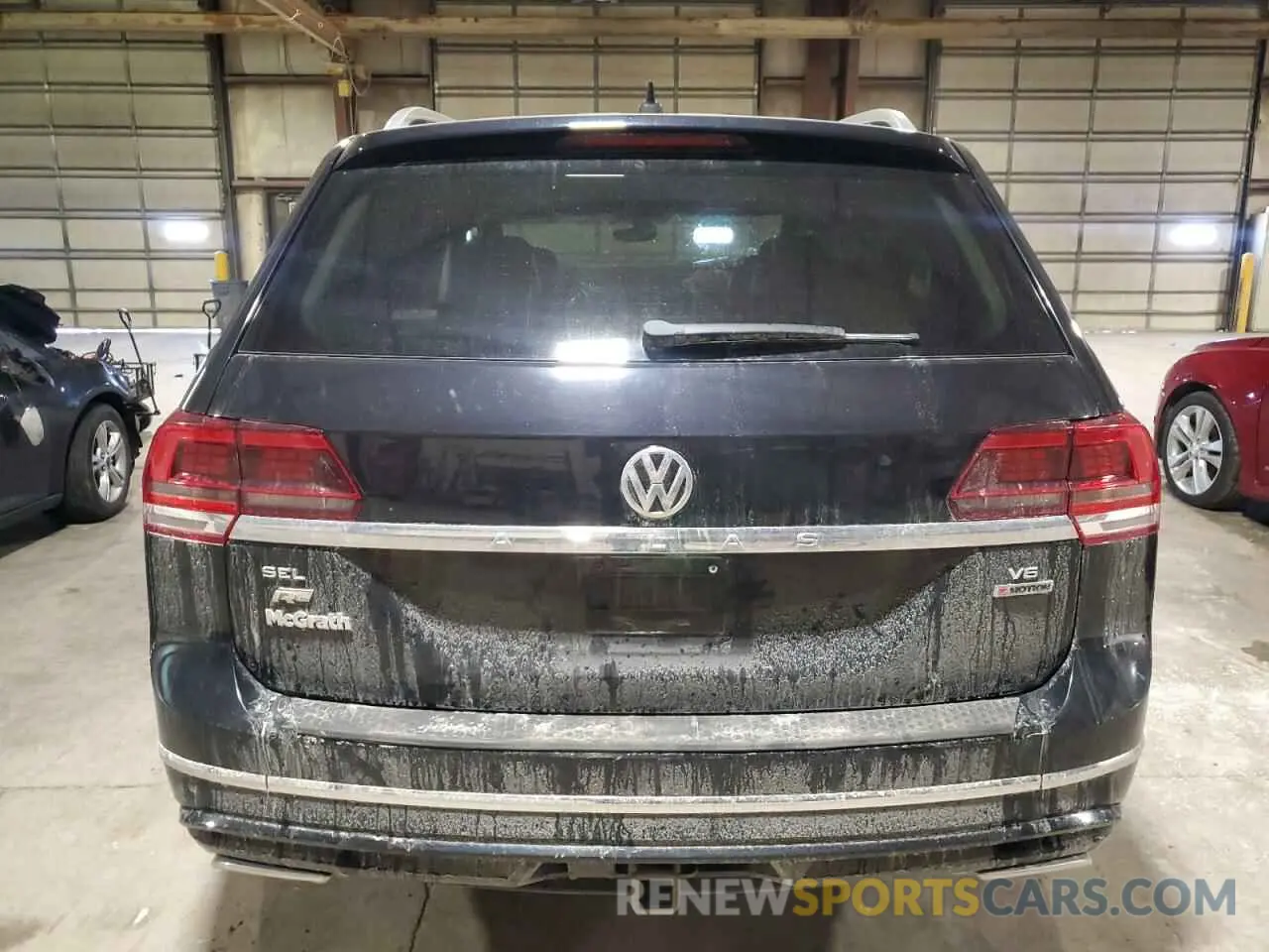 6 Photograph of a damaged car 1V2RR2CA2KC558350 VOLKSWAGEN ATLAS 2019