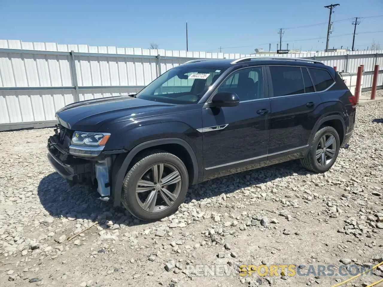 1 Photograph of a damaged car 1V2RR2CA2KC564925 VOLKSWAGEN ATLAS 2019