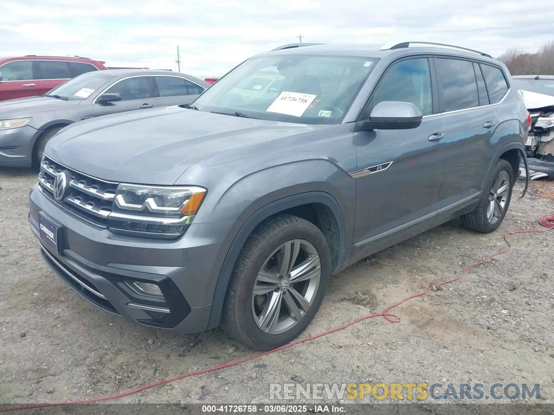 2 Photograph of a damaged car 1V2RR2CA4KC512129 VOLKSWAGEN ATLAS 2019