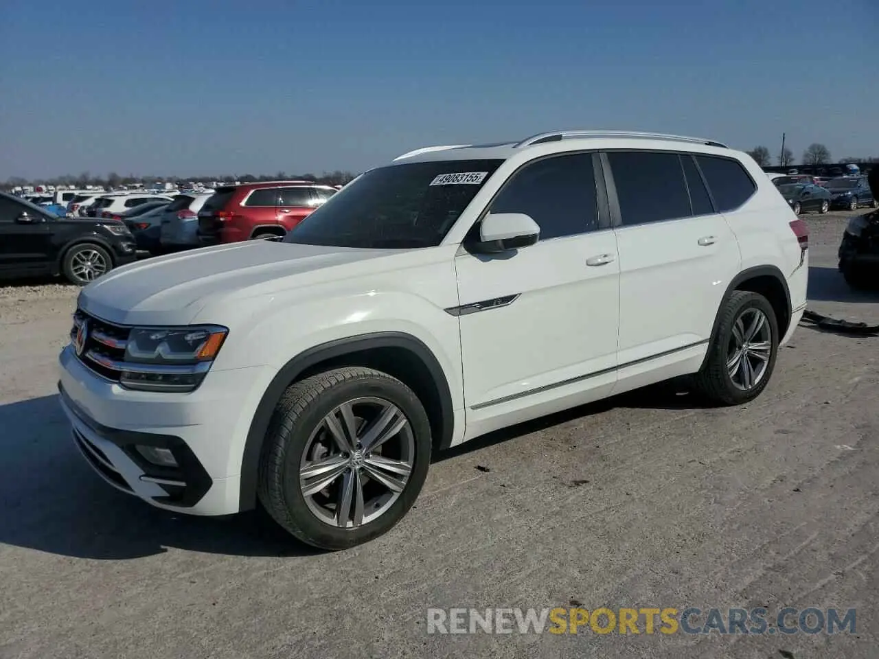 1 Photograph of a damaged car 1V2RR2CA5KC514018 VOLKSWAGEN ATLAS 2019