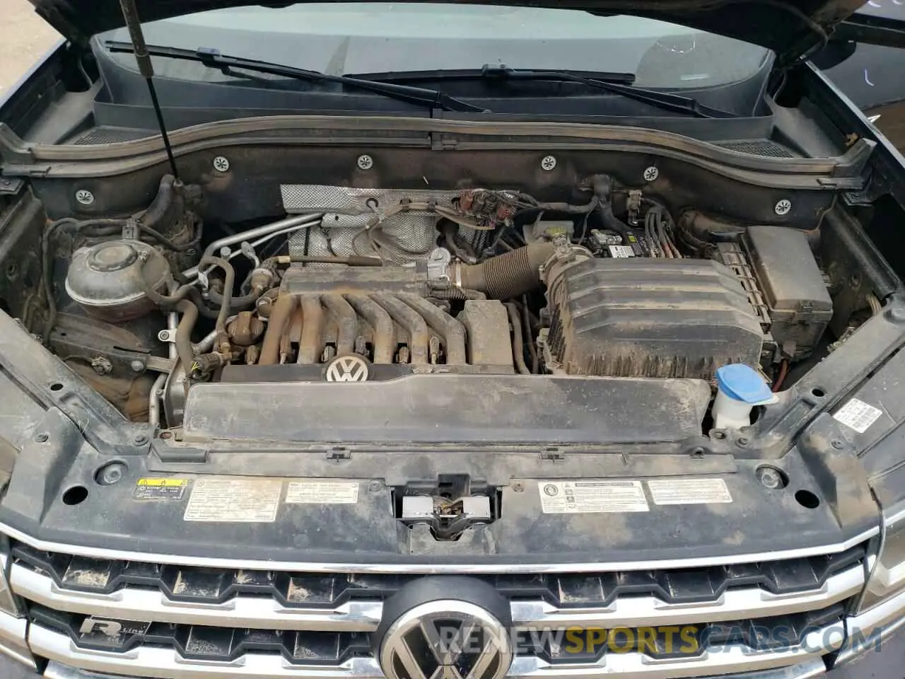 12 Photograph of a damaged car 1V2RR2CA7KC622527 VOLKSWAGEN ATLAS 2019