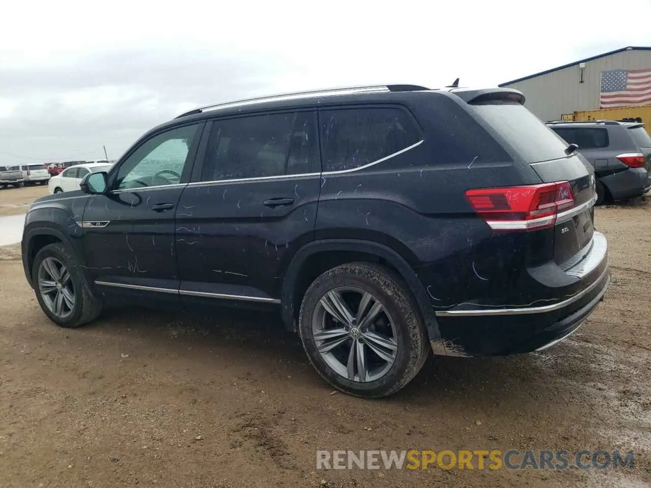 2 Photograph of a damaged car 1V2RR2CA7KC622527 VOLKSWAGEN ATLAS 2019