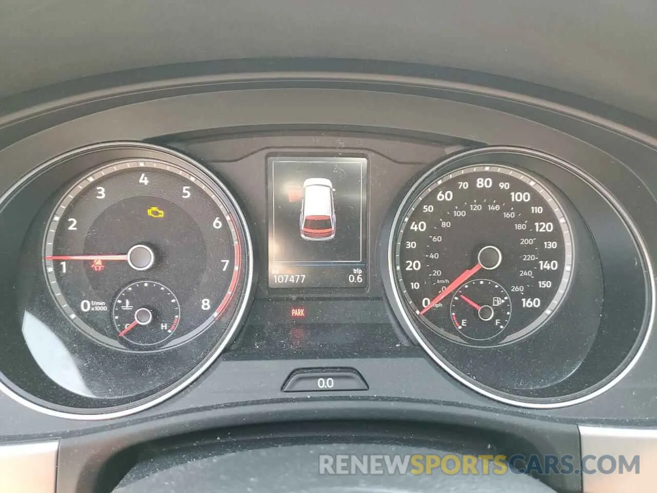 9 Photograph of a damaged car 1V2UR2CA1KC601764 VOLKSWAGEN ATLAS 2019