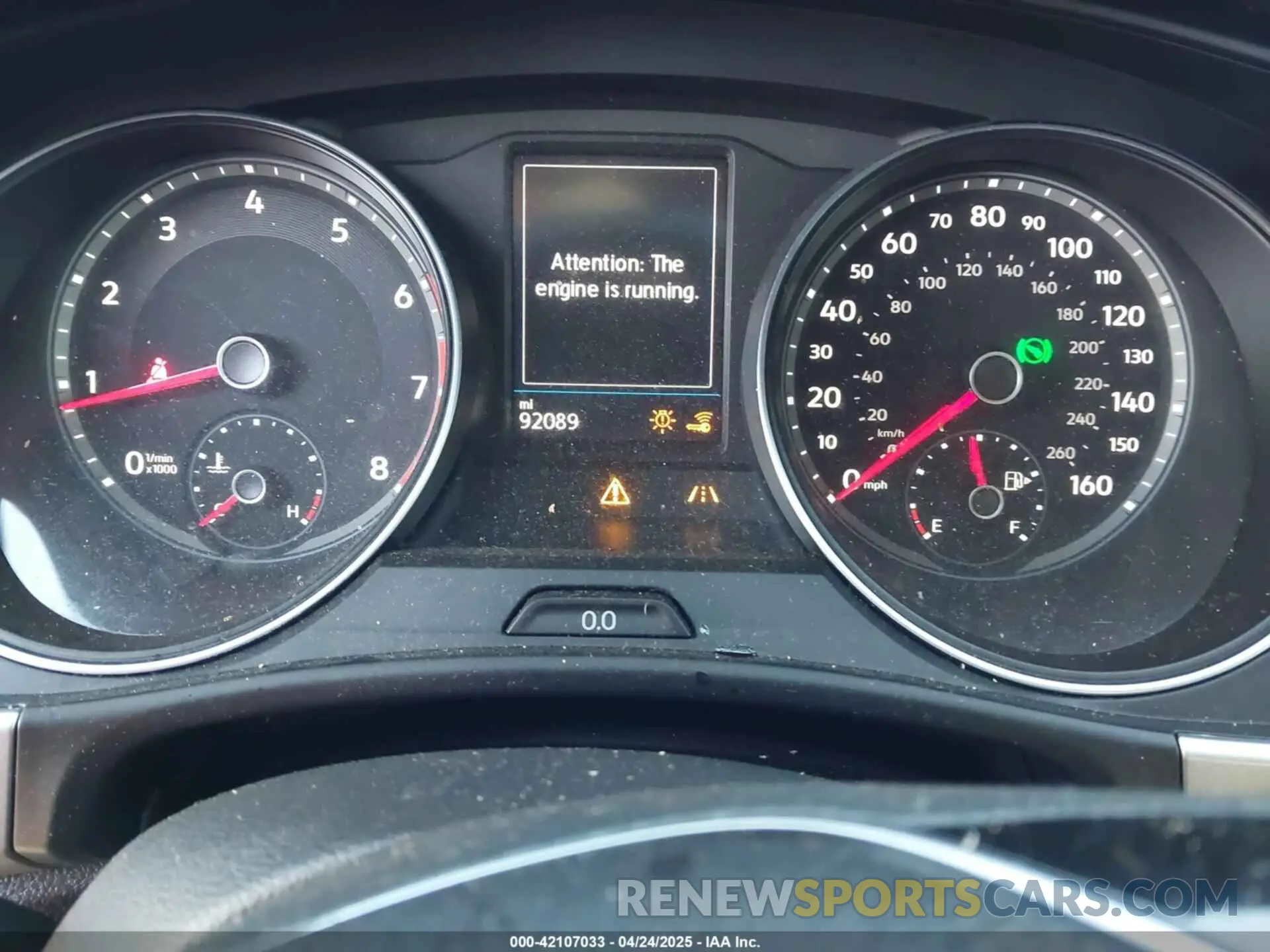 7 Photograph of a damaged car 1V2UR2CA2KC526301 VOLKSWAGEN ATLAS 2019