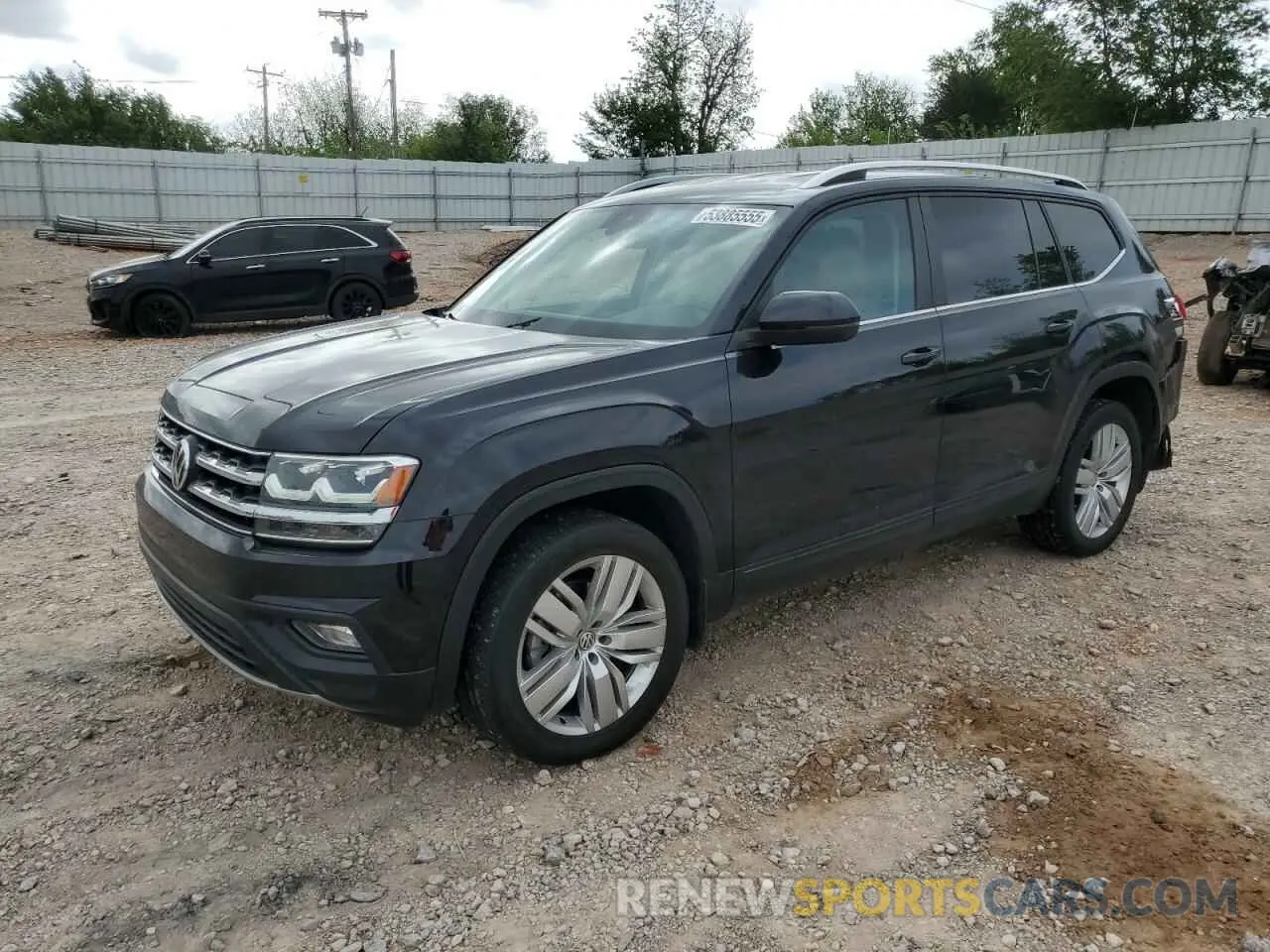 1 Photograph of a damaged car 1V2UR2CA4KC522363 VOLKSWAGEN ATLAS 2019