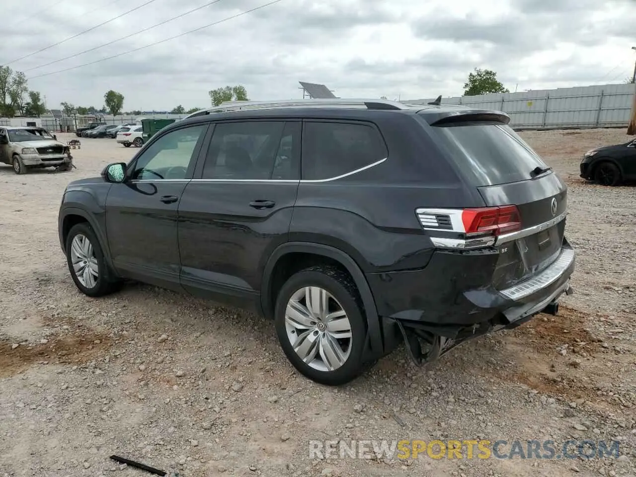 2 Photograph of a damaged car 1V2UR2CA4KC522363 VOLKSWAGEN ATLAS 2019