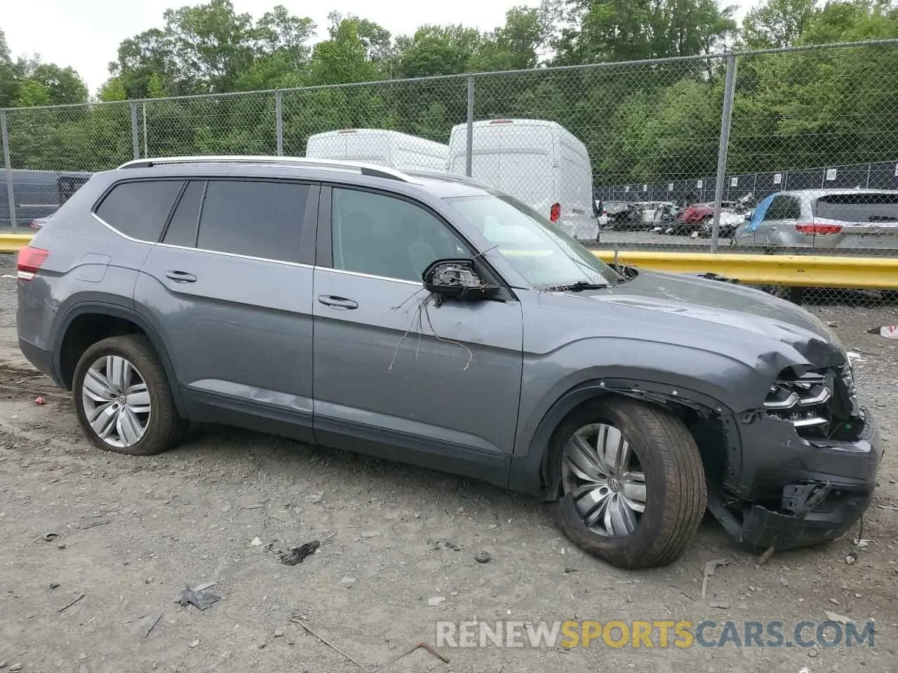 4 Photograph of a damaged car 1V2UR2CA4KC563186 VOLKSWAGEN ATLAS 2019