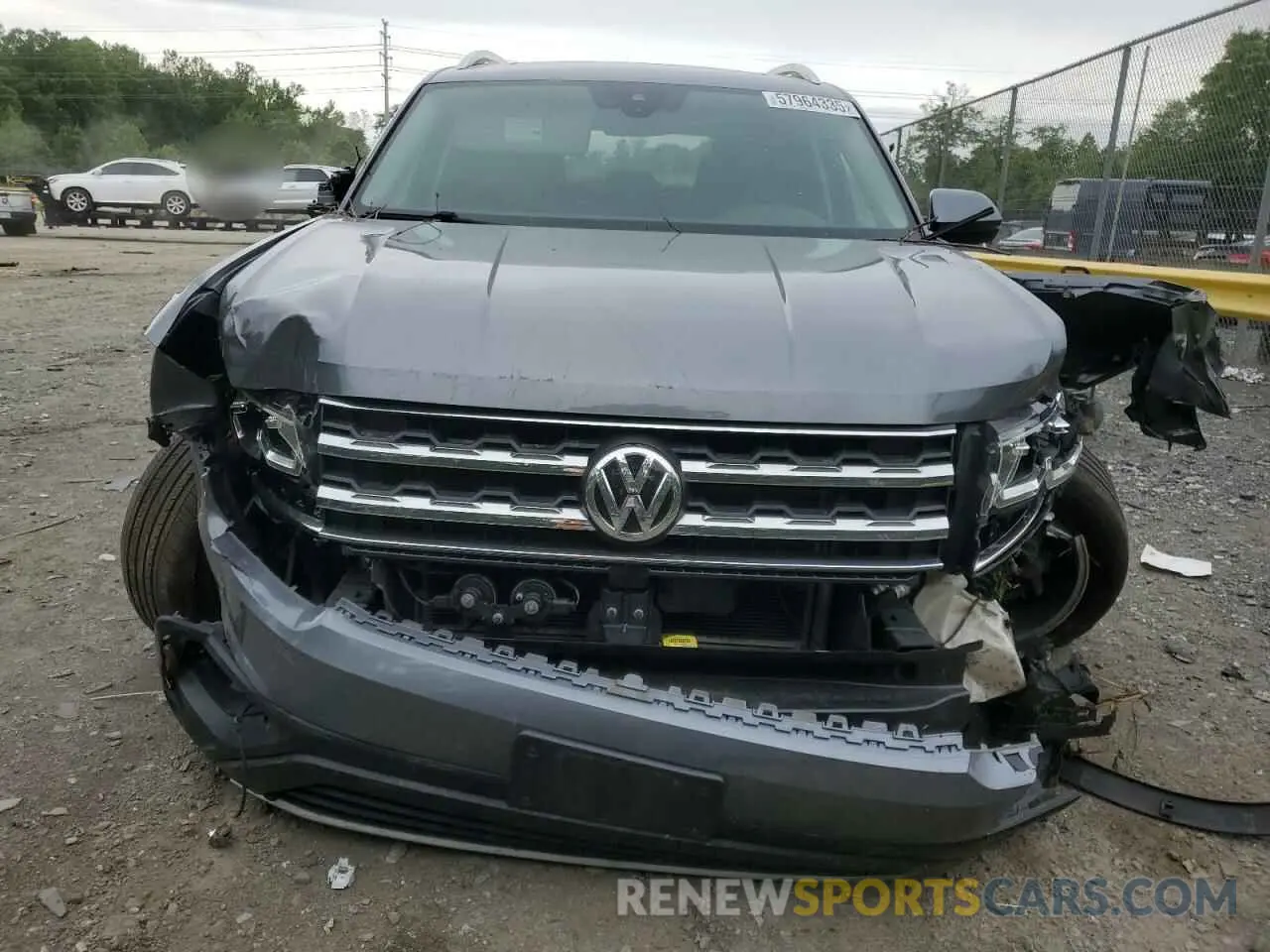 5 Photograph of a damaged car 1V2UR2CA4KC563186 VOLKSWAGEN ATLAS 2019