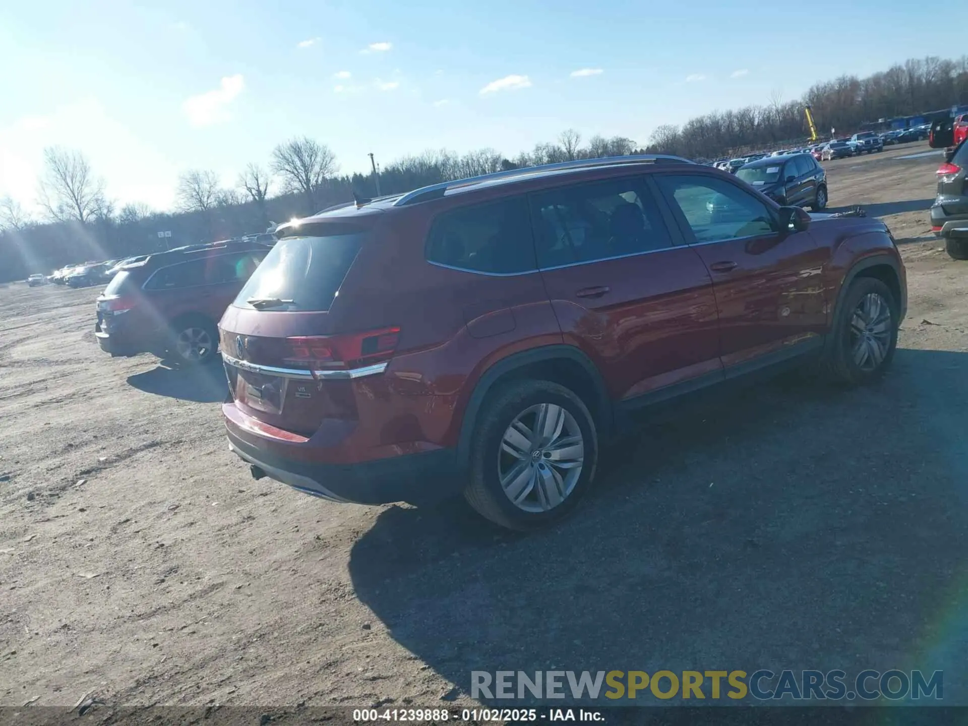 4 Photograph of a damaged car 1V2UR2CA4KC580392 VOLKSWAGEN ATLAS 2019