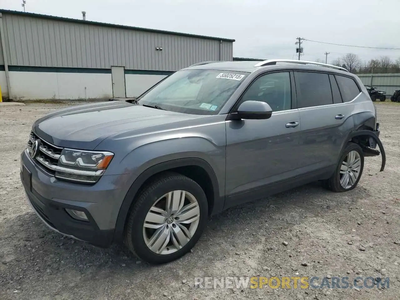 1 Photograph of a damaged car 1V2UR2CA4KC594972 VOLKSWAGEN ATLAS 2019
