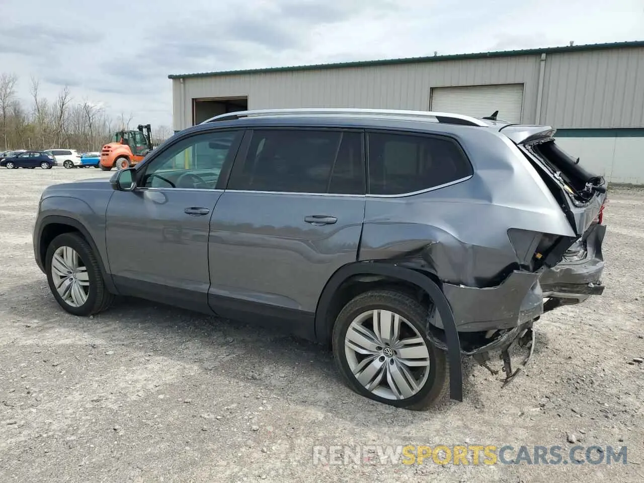 2 Photograph of a damaged car 1V2UR2CA4KC594972 VOLKSWAGEN ATLAS 2019