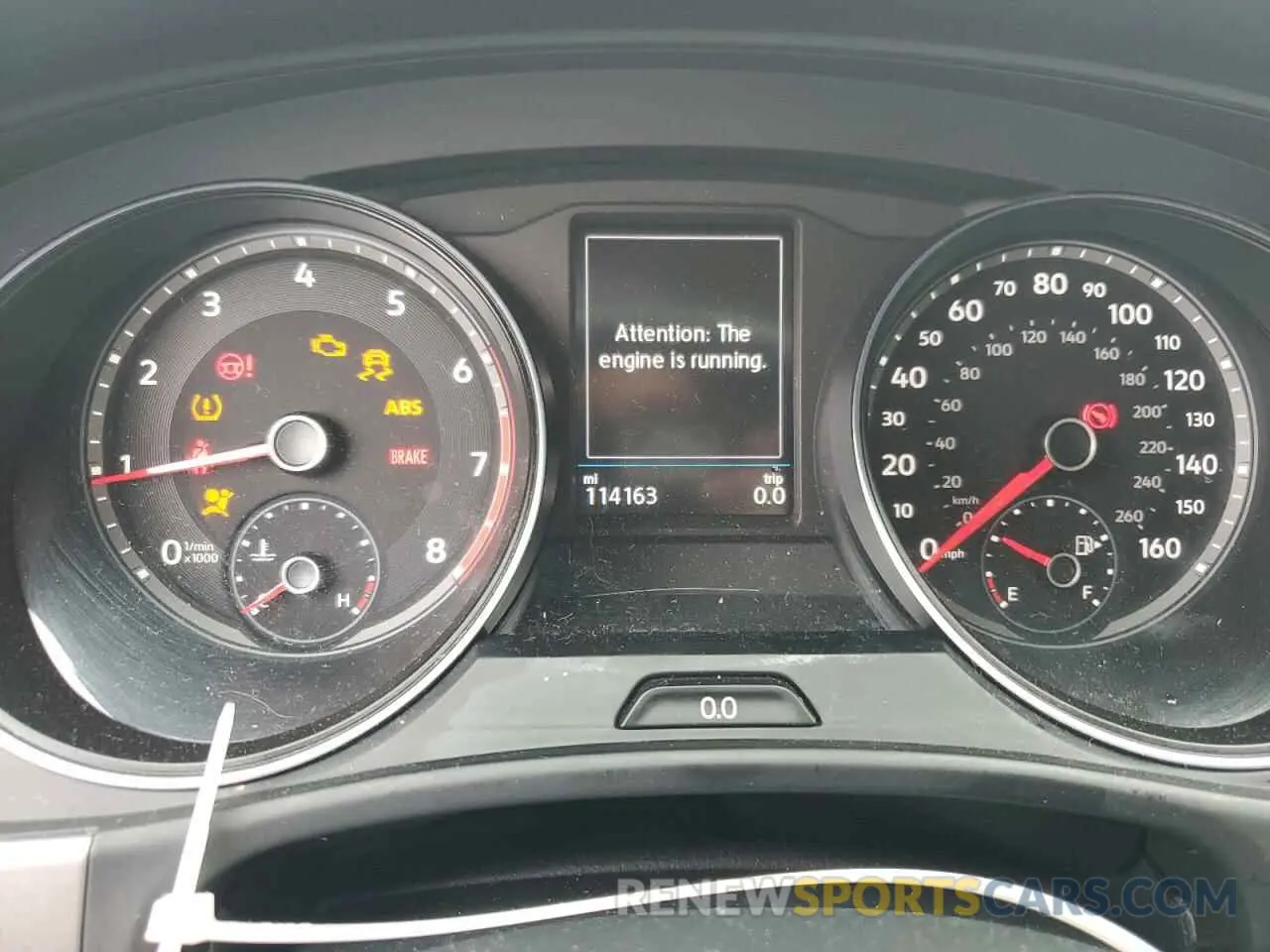 9 Photograph of a damaged car 1V2UR2CA4KC610944 VOLKSWAGEN ATLAS 2019