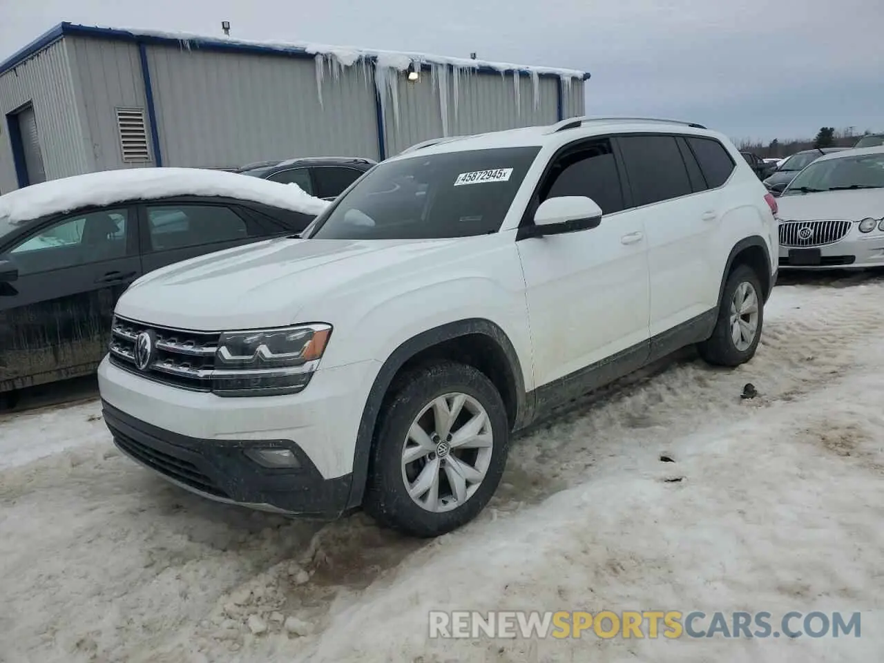 1 Photograph of a damaged car 1V2UR2CA5KC530987 VOLKSWAGEN ATLAS 2019