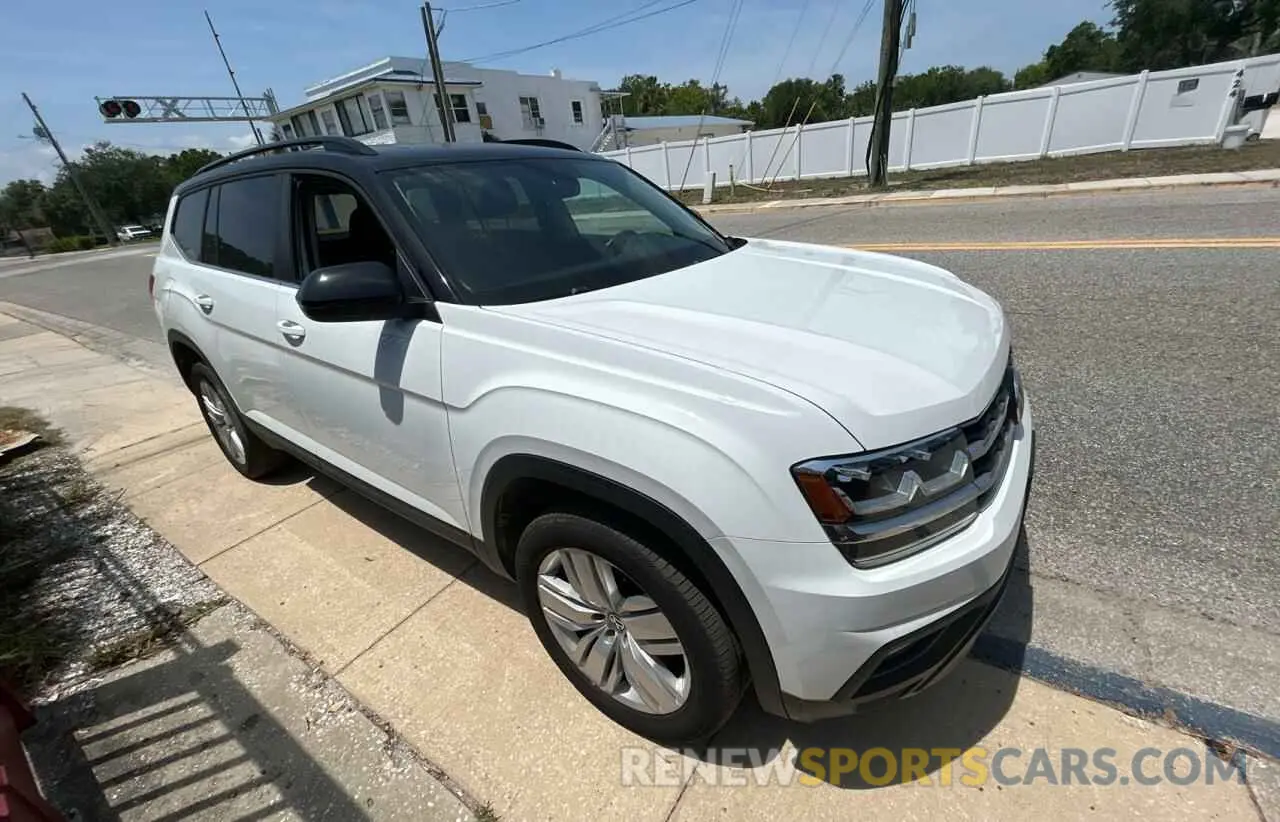 1 Photograph of a damaged car 1V2UR2CA5KC603713 VOLKSWAGEN ATLAS 2019