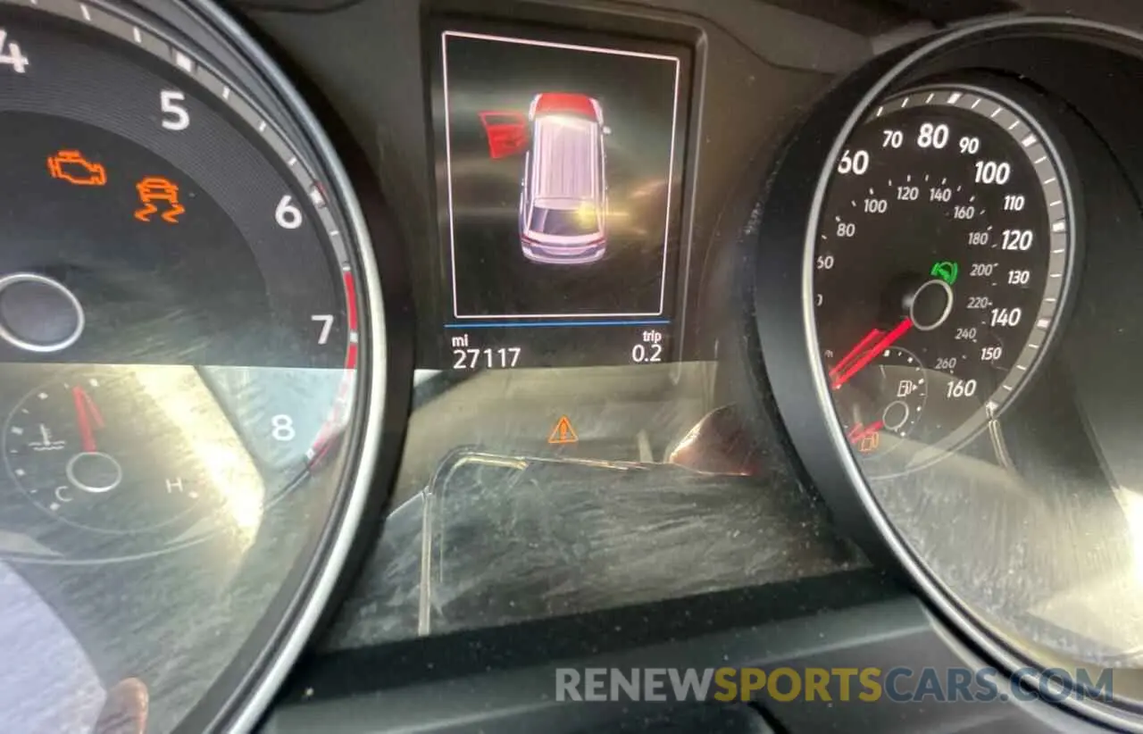 8 Photograph of a damaged car 1V2UR2CA5KC603713 VOLKSWAGEN ATLAS 2019