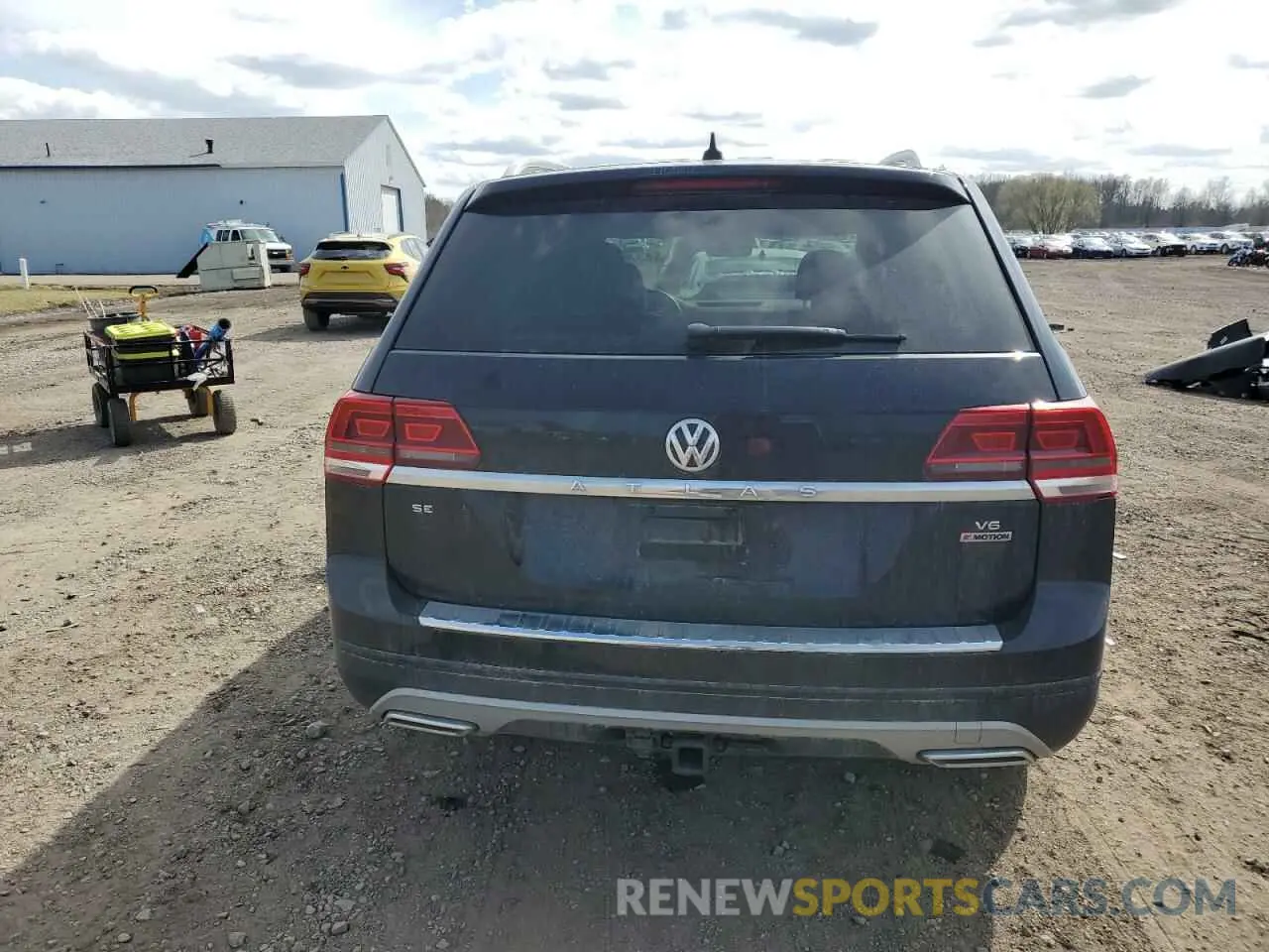6 Photograph of a damaged car 1V2UR2CA7KC514595 VOLKSWAGEN ATLAS 2019