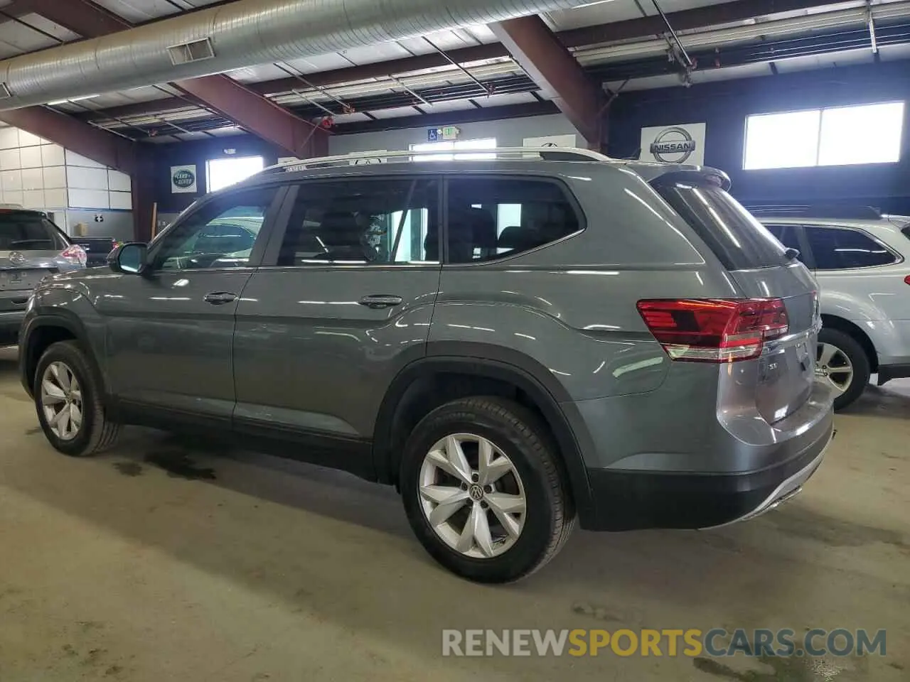 2 Photograph of a damaged car 1V2UR2CA7KC570455 VOLKSWAGEN ATLAS 2019