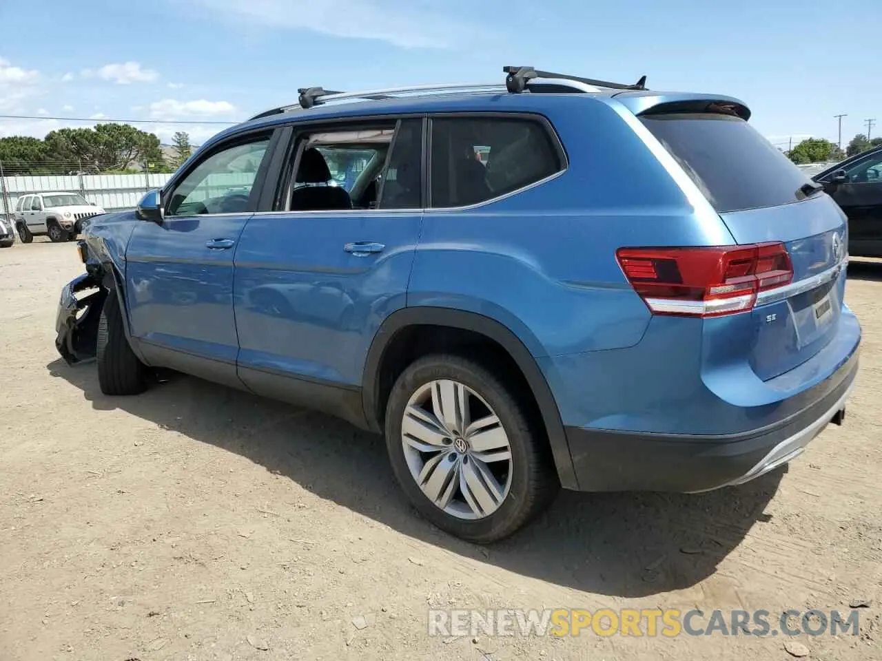 2 Photograph of a damaged car 1V2UR2CA8KC535228 VOLKSWAGEN ATLAS 2019