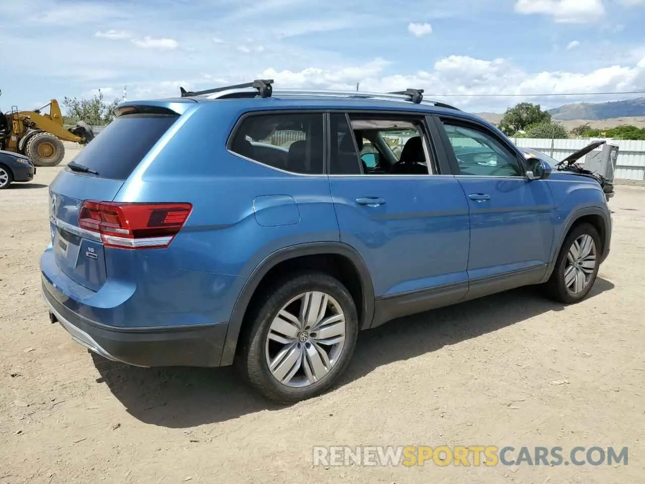 3 Photograph of a damaged car 1V2UR2CA8KC535228 VOLKSWAGEN ATLAS 2019