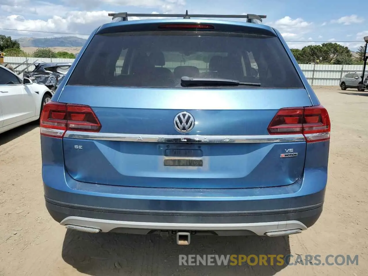 6 Photograph of a damaged car 1V2UR2CA8KC535228 VOLKSWAGEN ATLAS 2019