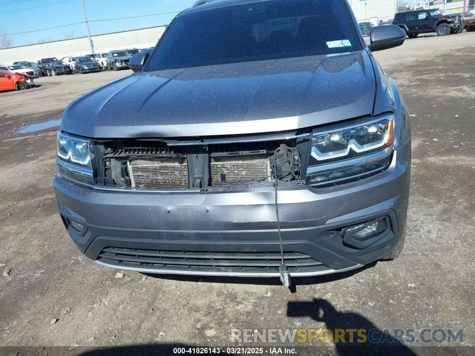 12 Photograph of a damaged car 1V2UR2CA9KC556024 VOLKSWAGEN ATLAS 2019