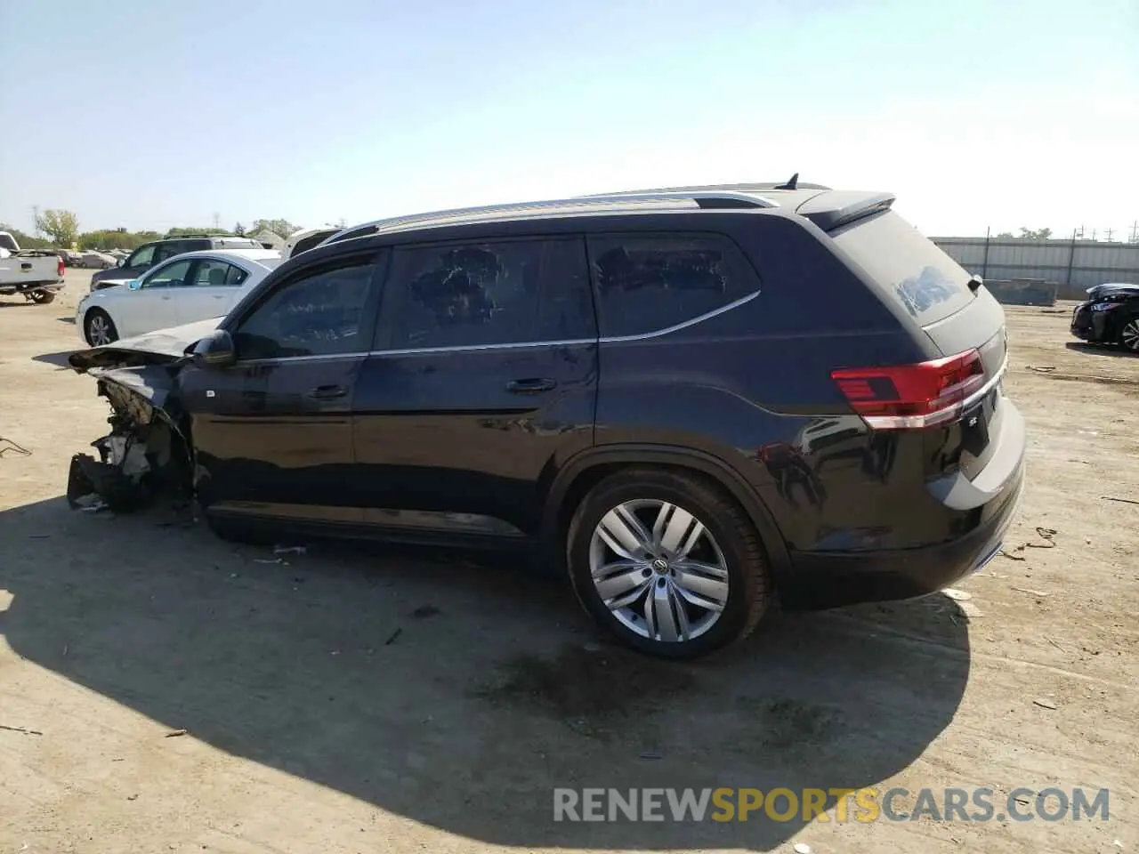 2 Photograph of a damaged car 1V2UR2CAXKC513442 VOLKSWAGEN ATLAS 2019