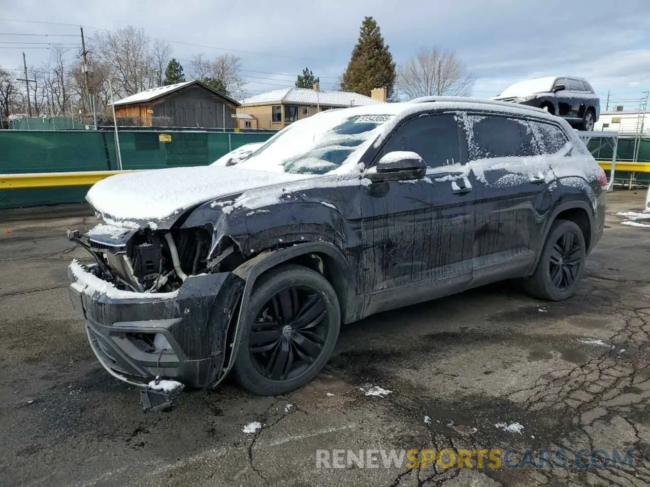 1 Photograph of a damaged car 1V2UR2CAXKC615551 VOLKSWAGEN ATLAS 2019