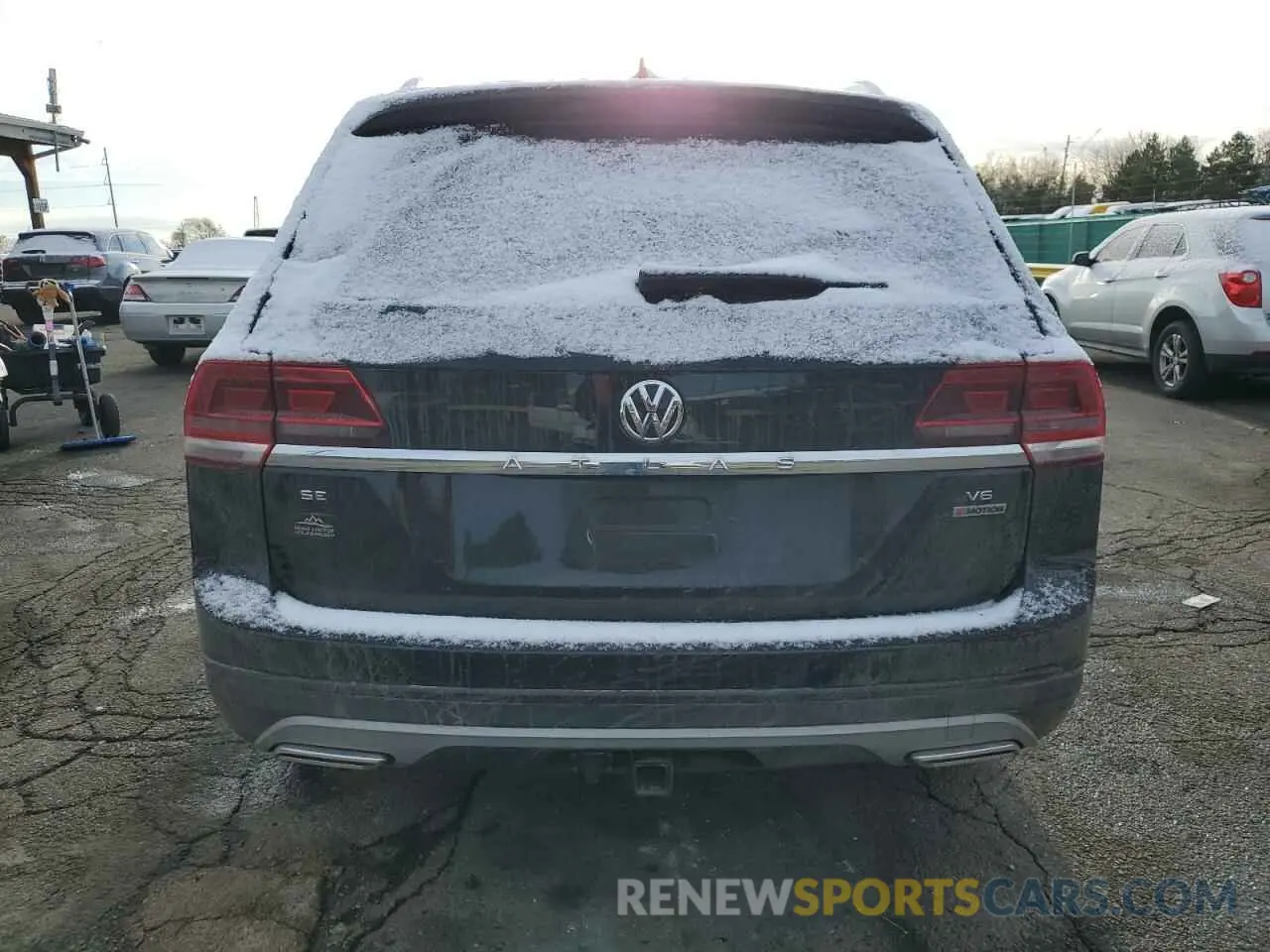 6 Photograph of a damaged car 1V2UR2CAXKC615551 VOLKSWAGEN ATLAS 2019