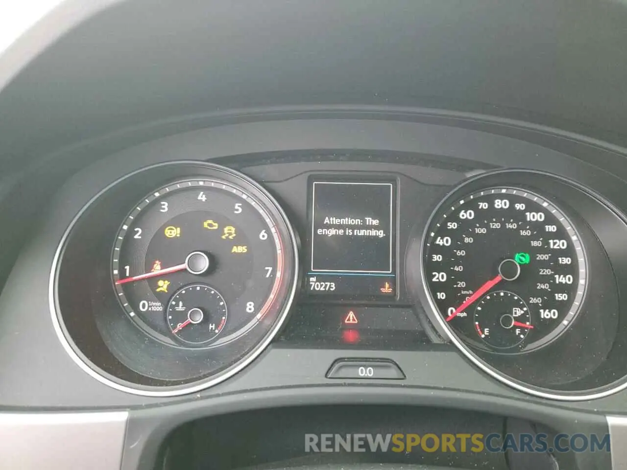 9 Photograph of a damaged car 1V2UR2CAXKC615551 VOLKSWAGEN ATLAS 2019