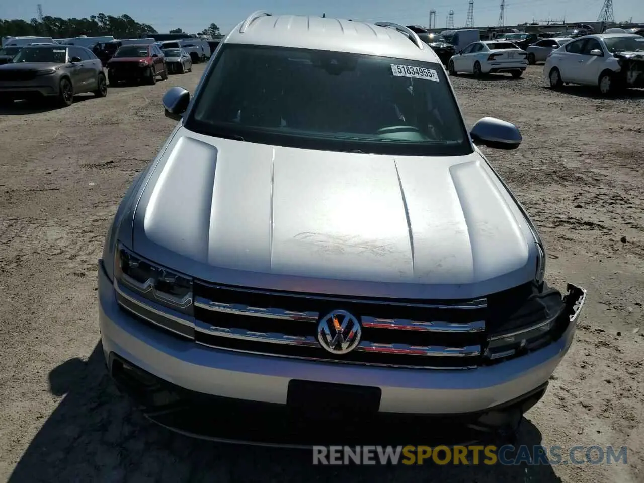 5 Photograph of a damaged car 1V2WP2CA4KC577877 VOLKSWAGEN ATLAS 2019