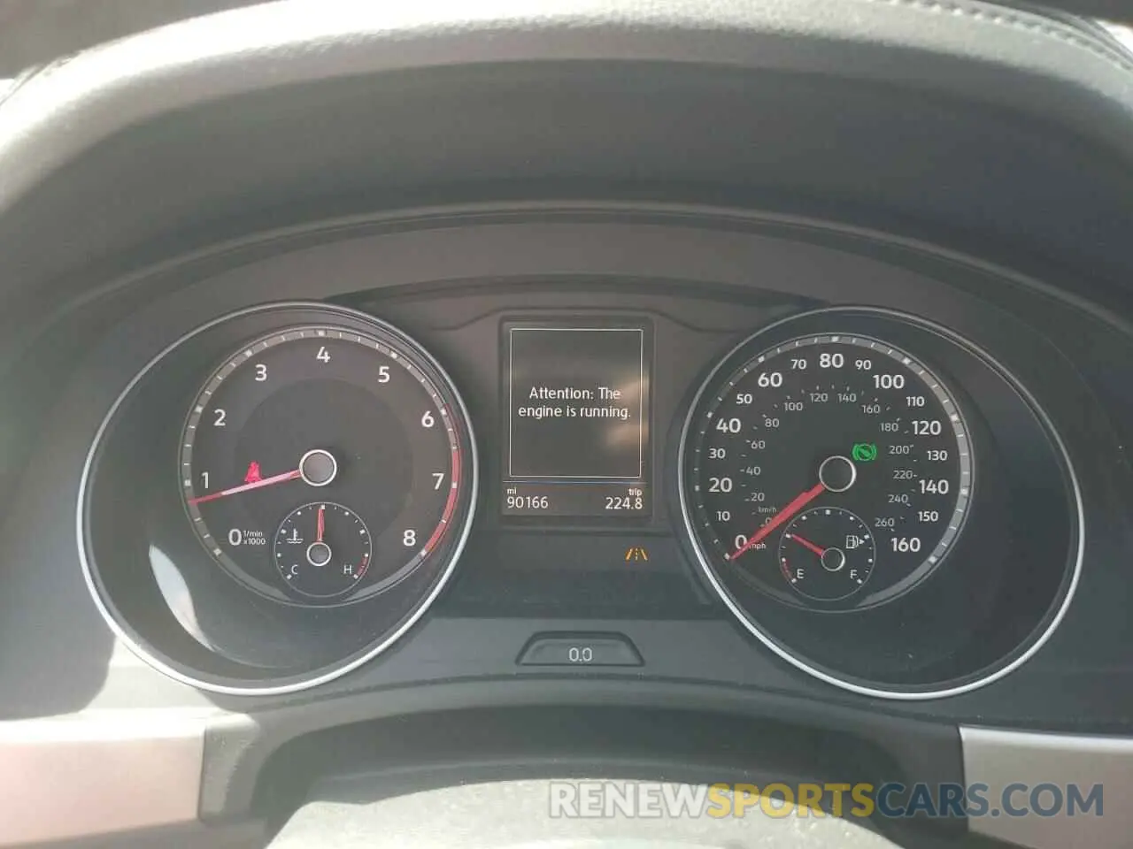 9 Photograph of a damaged car 1V2WP2CA8KC571144 VOLKSWAGEN ATLAS 2019