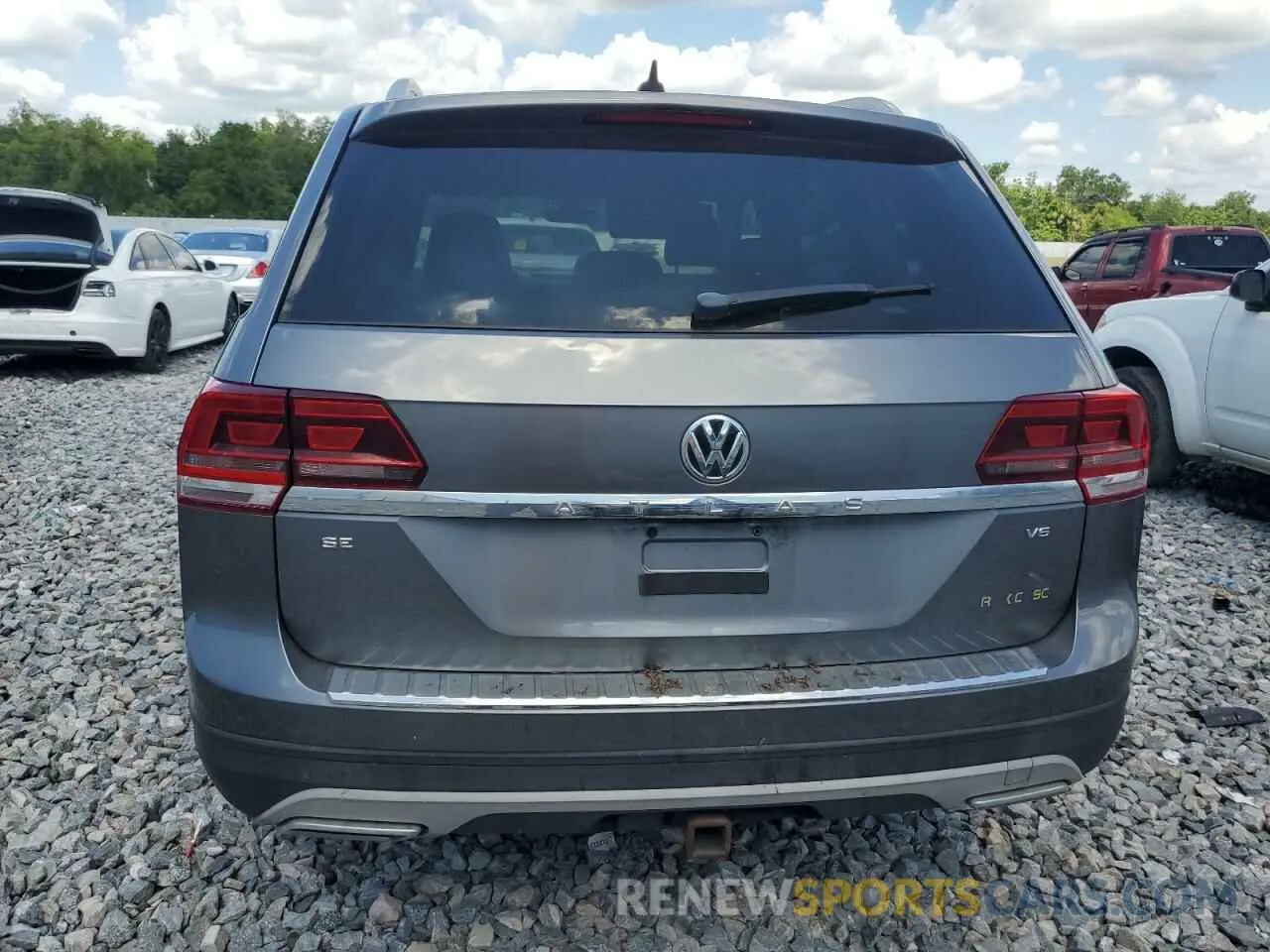 6 Photograph of a damaged car 1V2WR2CA0KC578356 VOLKSWAGEN ATLAS 2019