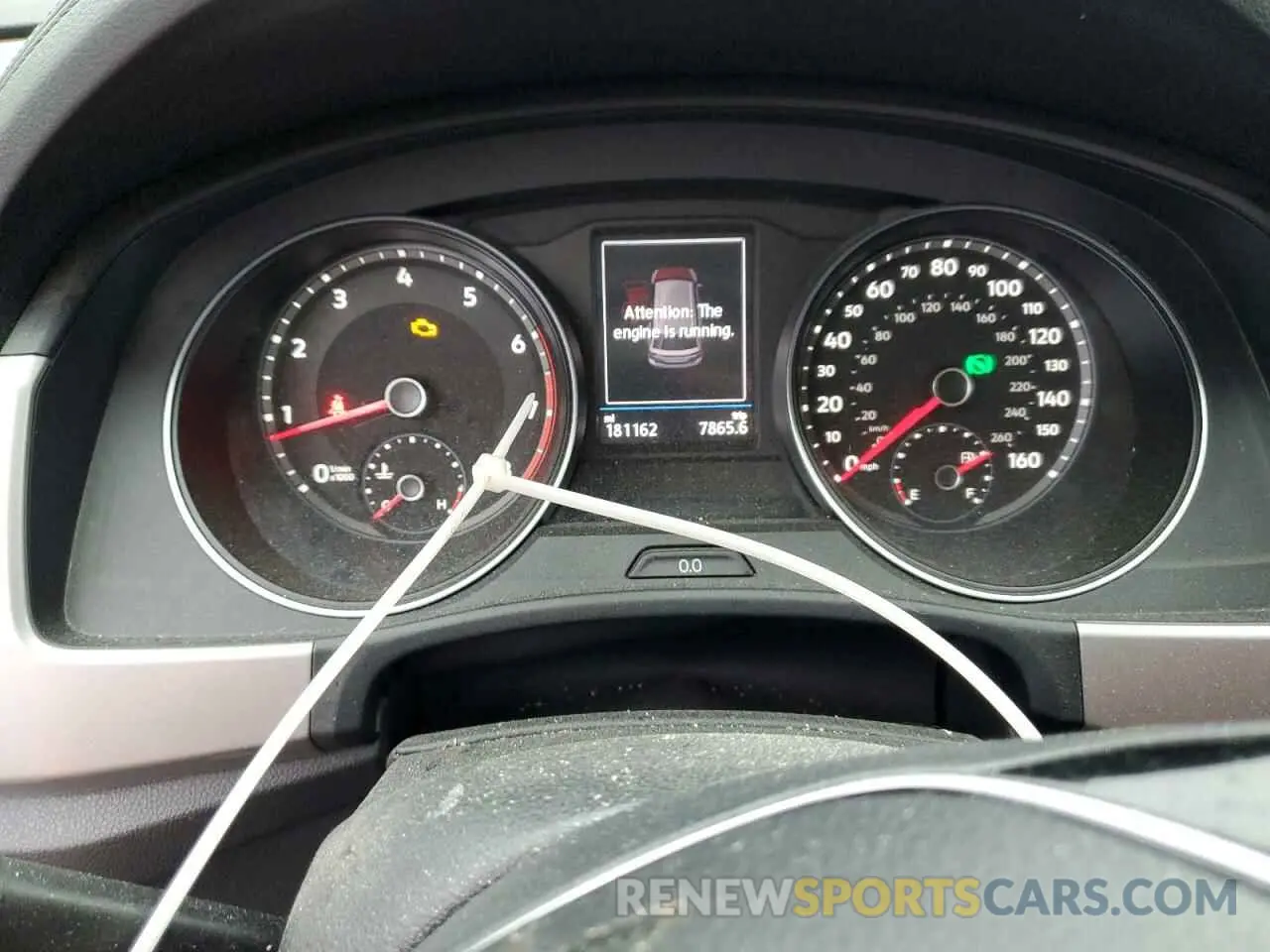 9 Photograph of a damaged car 1V2WR2CA1KC599975 VOLKSWAGEN ATLAS 2019