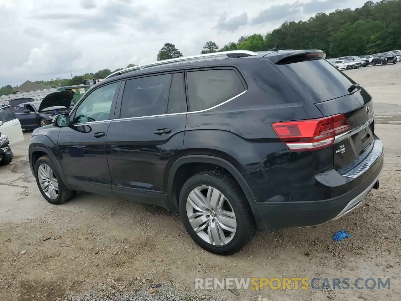 2 Photograph of a damaged car 1V2WR2CA2KC546430 VOLKSWAGEN ATLAS 2019