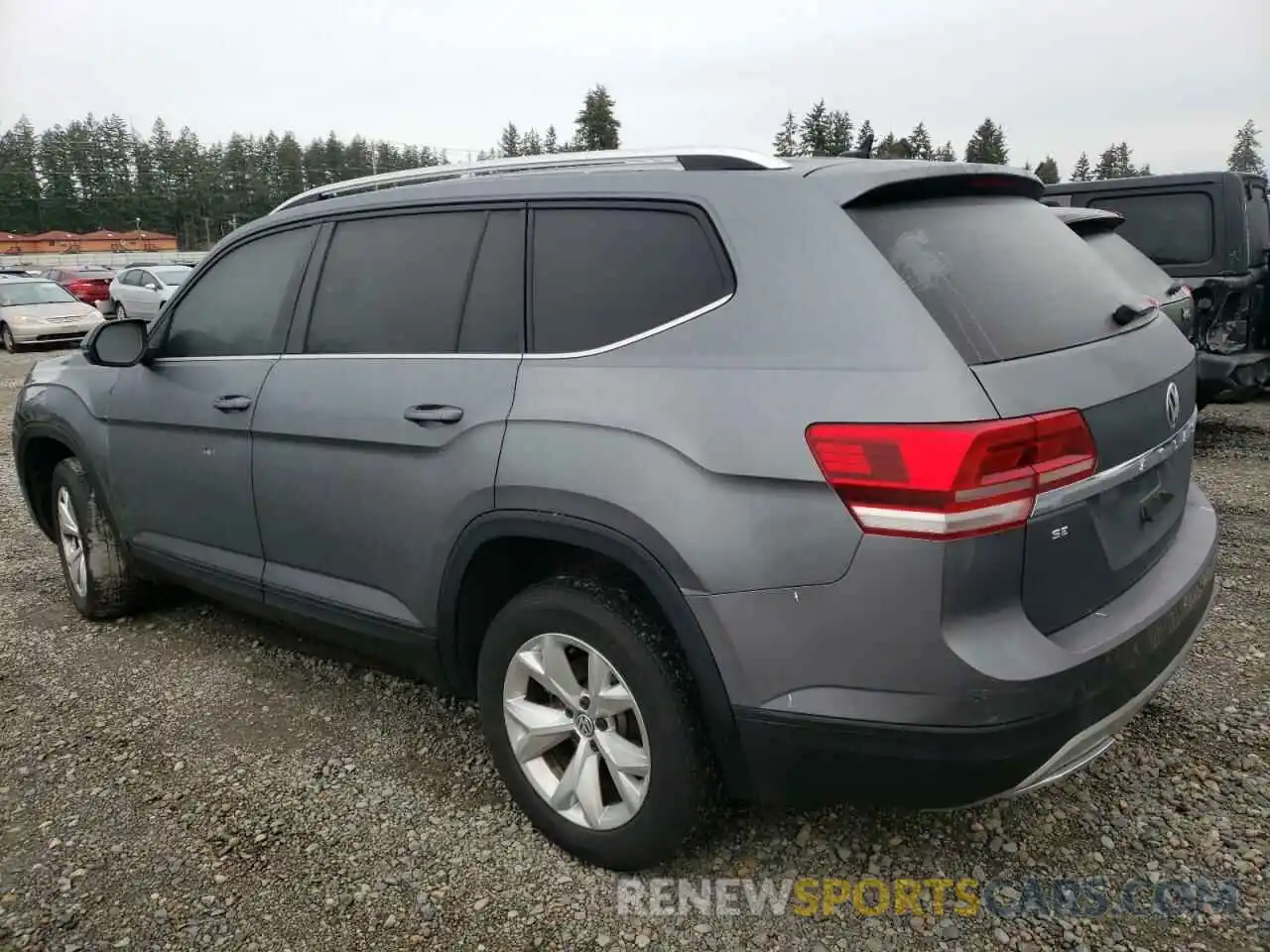 2 Photograph of a damaged car 1V2WR2CA2KC555015 VOLKSWAGEN ATLAS 2019