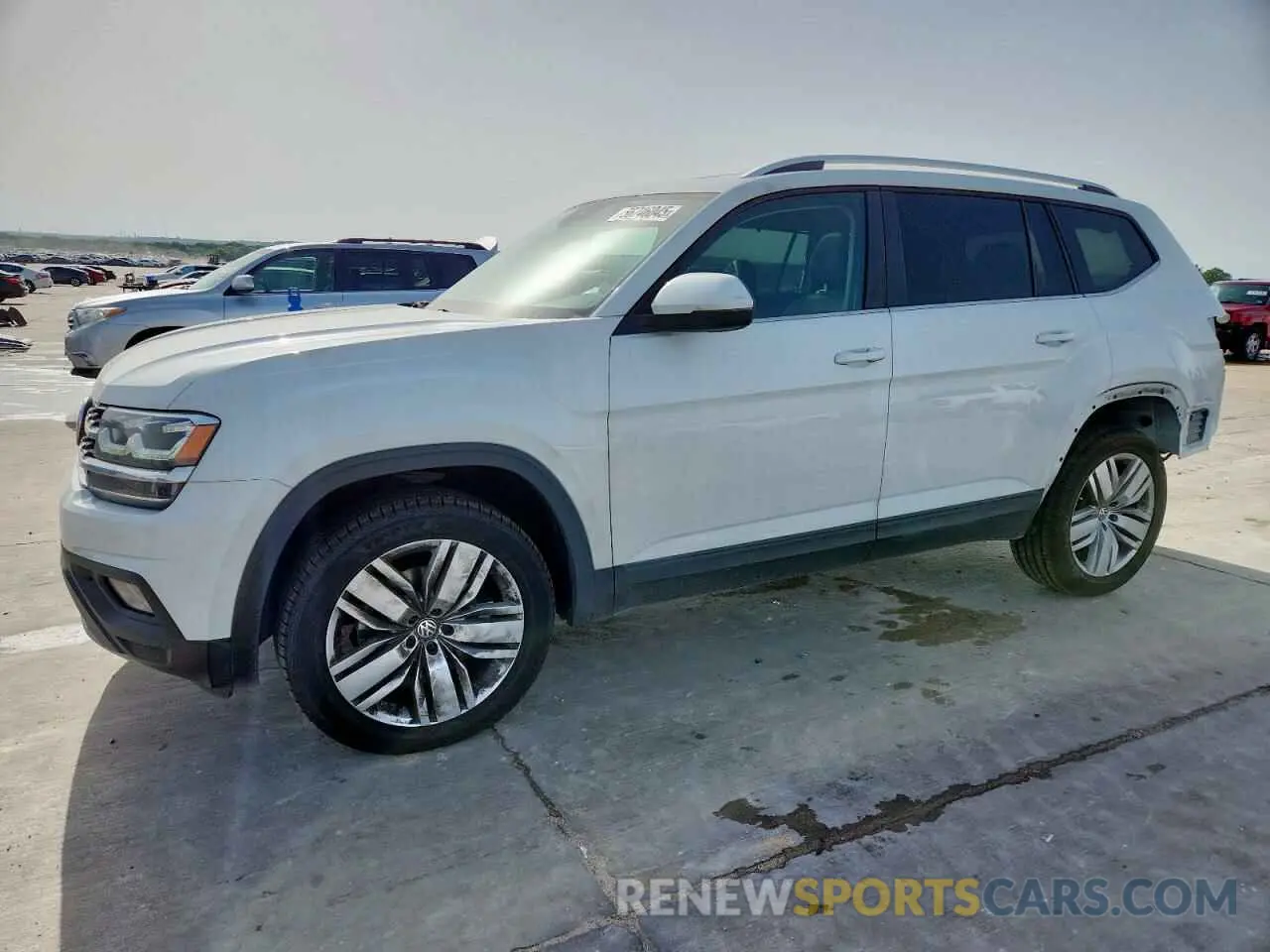 1 Photograph of a damaged car 1V2WR2CA4KC609477 VOLKSWAGEN ATLAS 2019