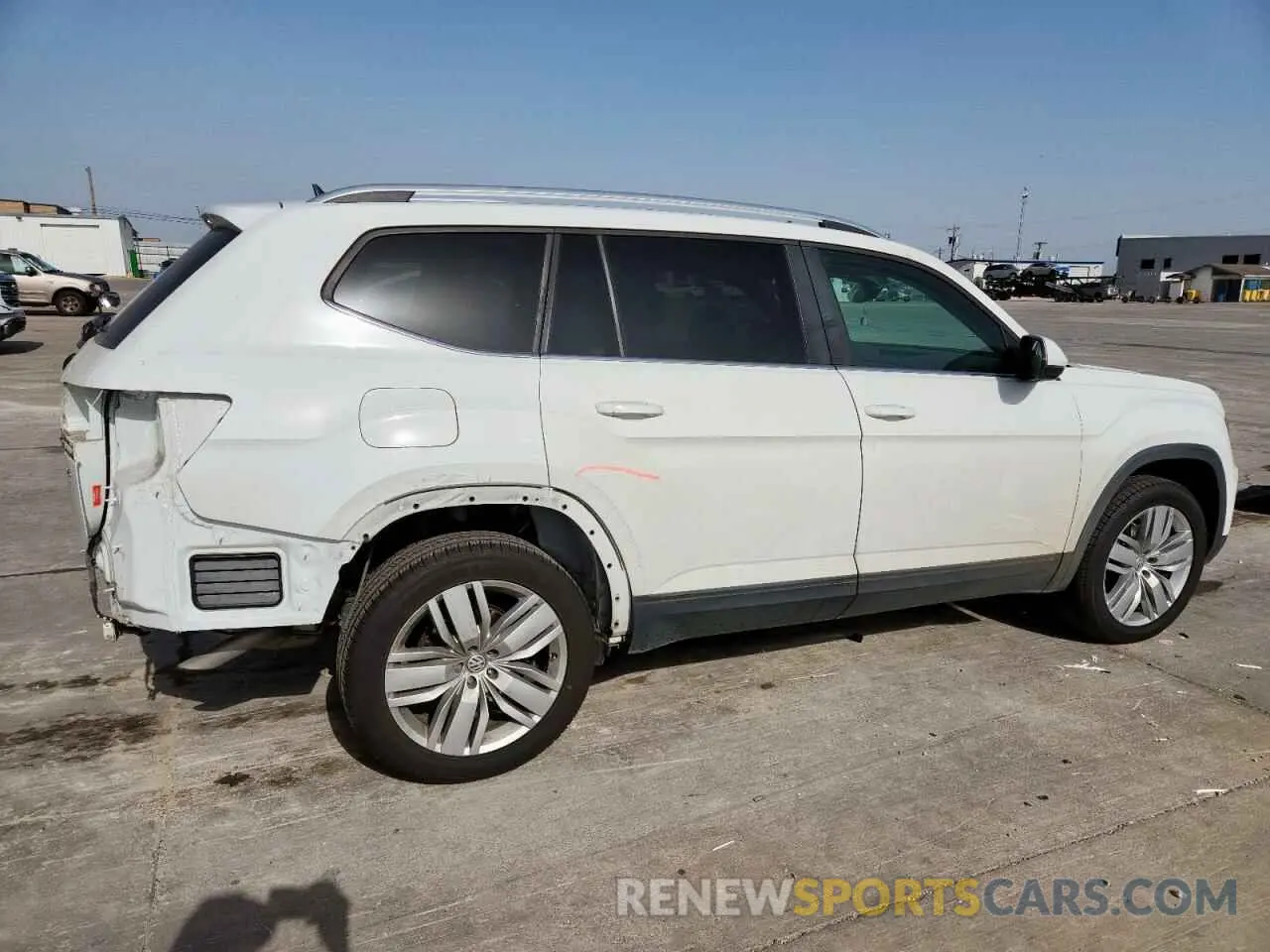 3 Photograph of a damaged car 1V2WR2CA4KC609477 VOLKSWAGEN ATLAS 2019
