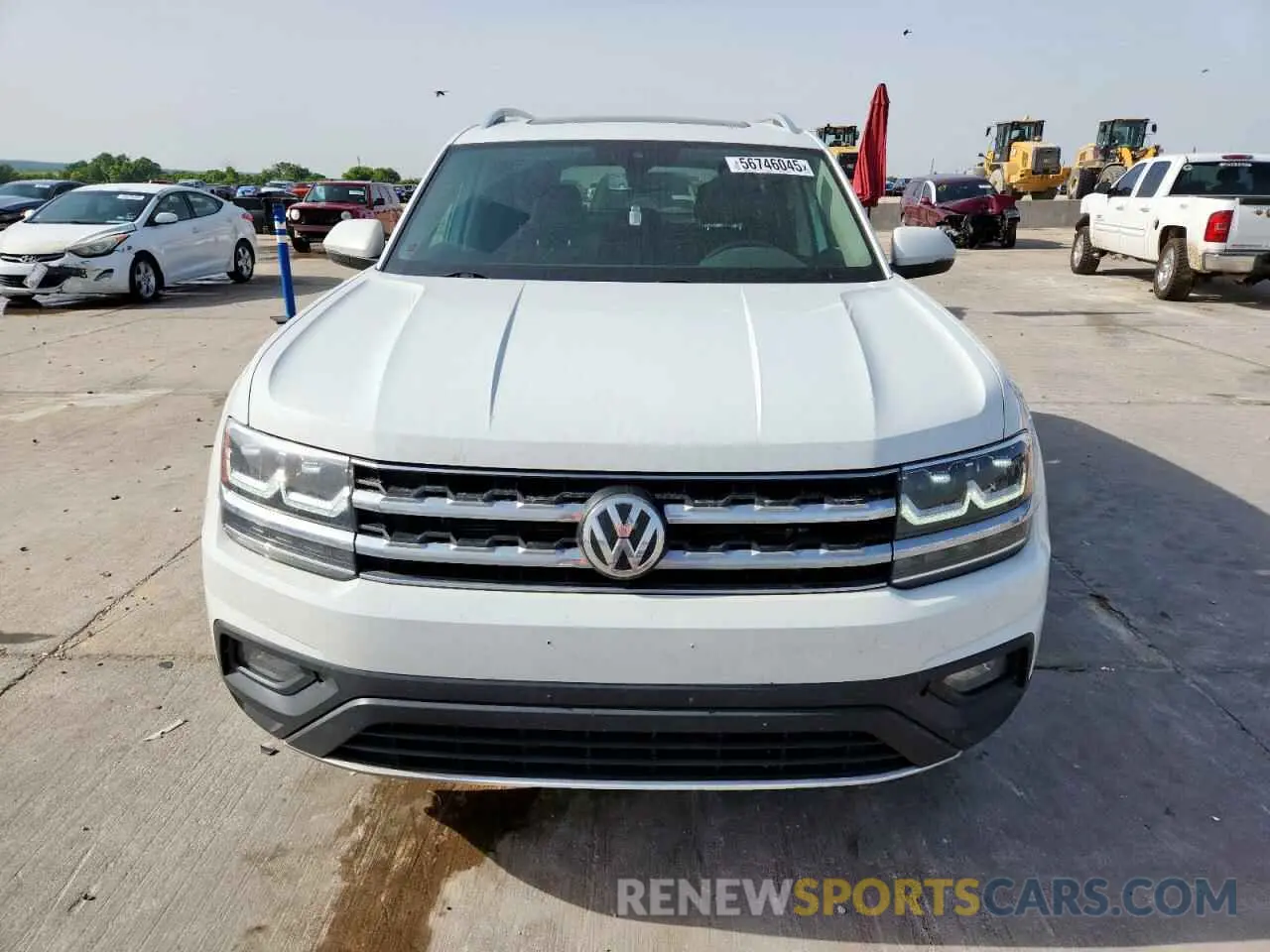 5 Photograph of a damaged car 1V2WR2CA4KC609477 VOLKSWAGEN ATLAS 2019