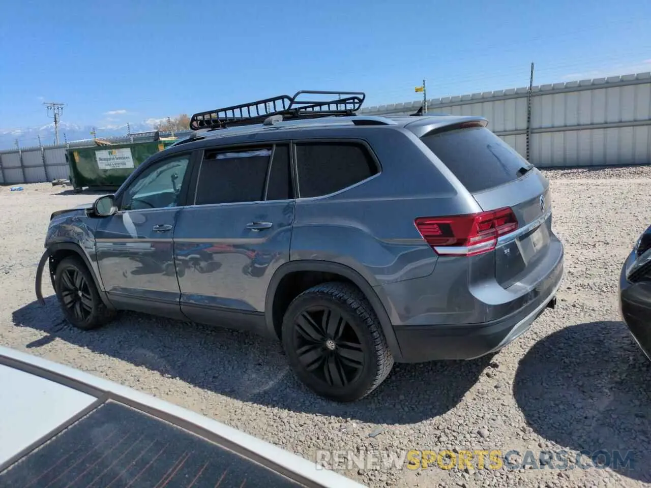 2 Photograph of a damaged car 1V2WR2CA5KC618866 VOLKSWAGEN ATLAS 2019