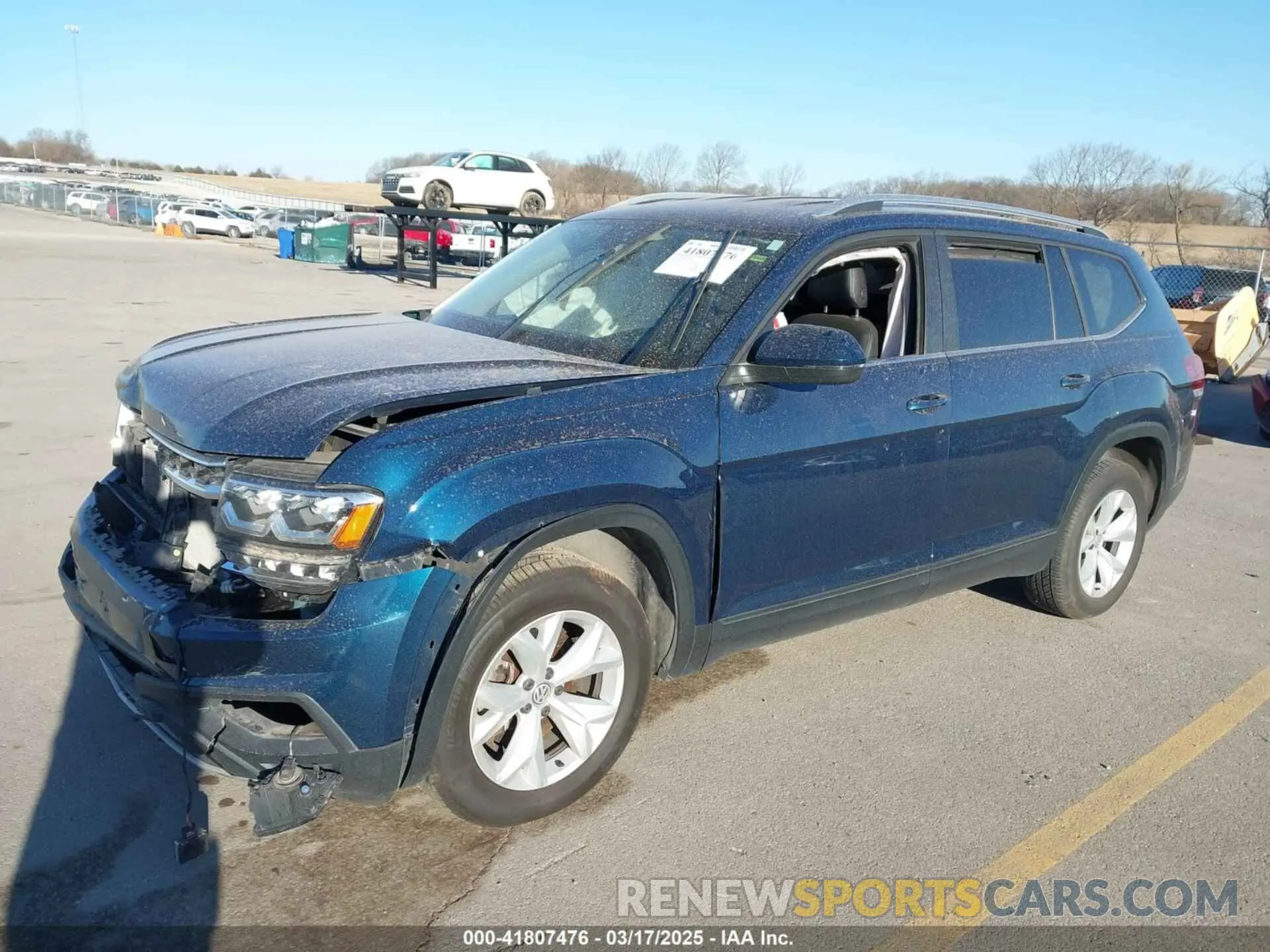 2 Photograph of a damaged car 1V2WR2CA6KC564820 VOLKSWAGEN ATLAS 2019