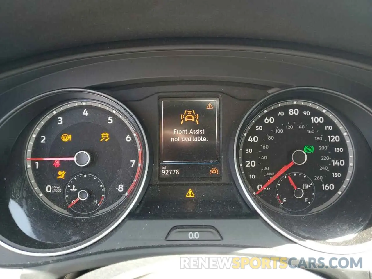 9 Photograph of a damaged car 1V2WR2CA7KC598569 VOLKSWAGEN ATLAS 2019