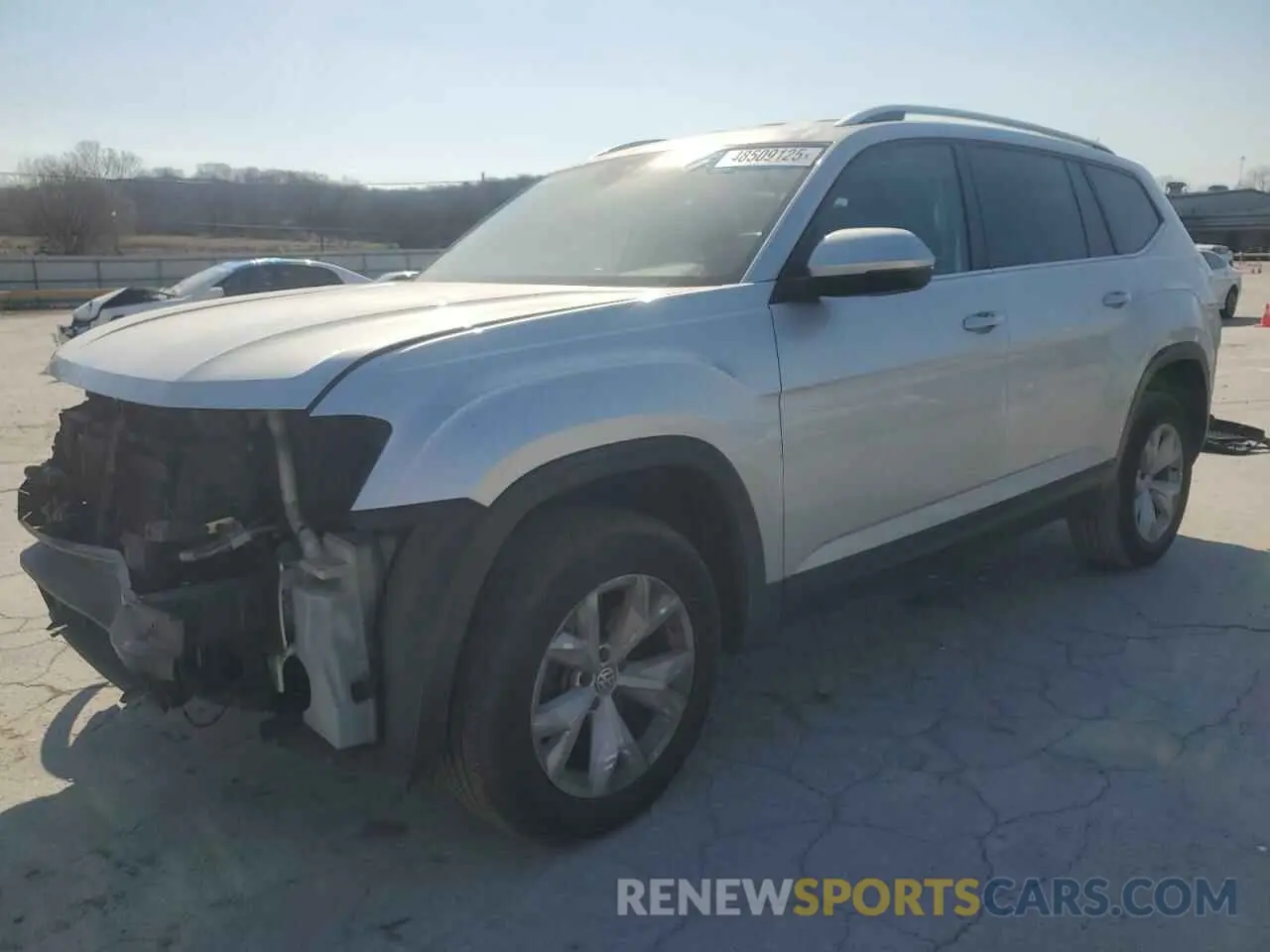 1 Photograph of a damaged car 1V2WR2CAXKC507245 VOLKSWAGEN ATLAS 2019