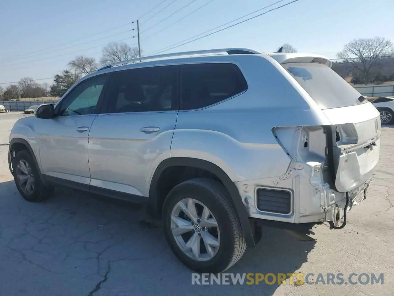 2 Photograph of a damaged car 1V2WR2CAXKC507245 VOLKSWAGEN ATLAS 2019