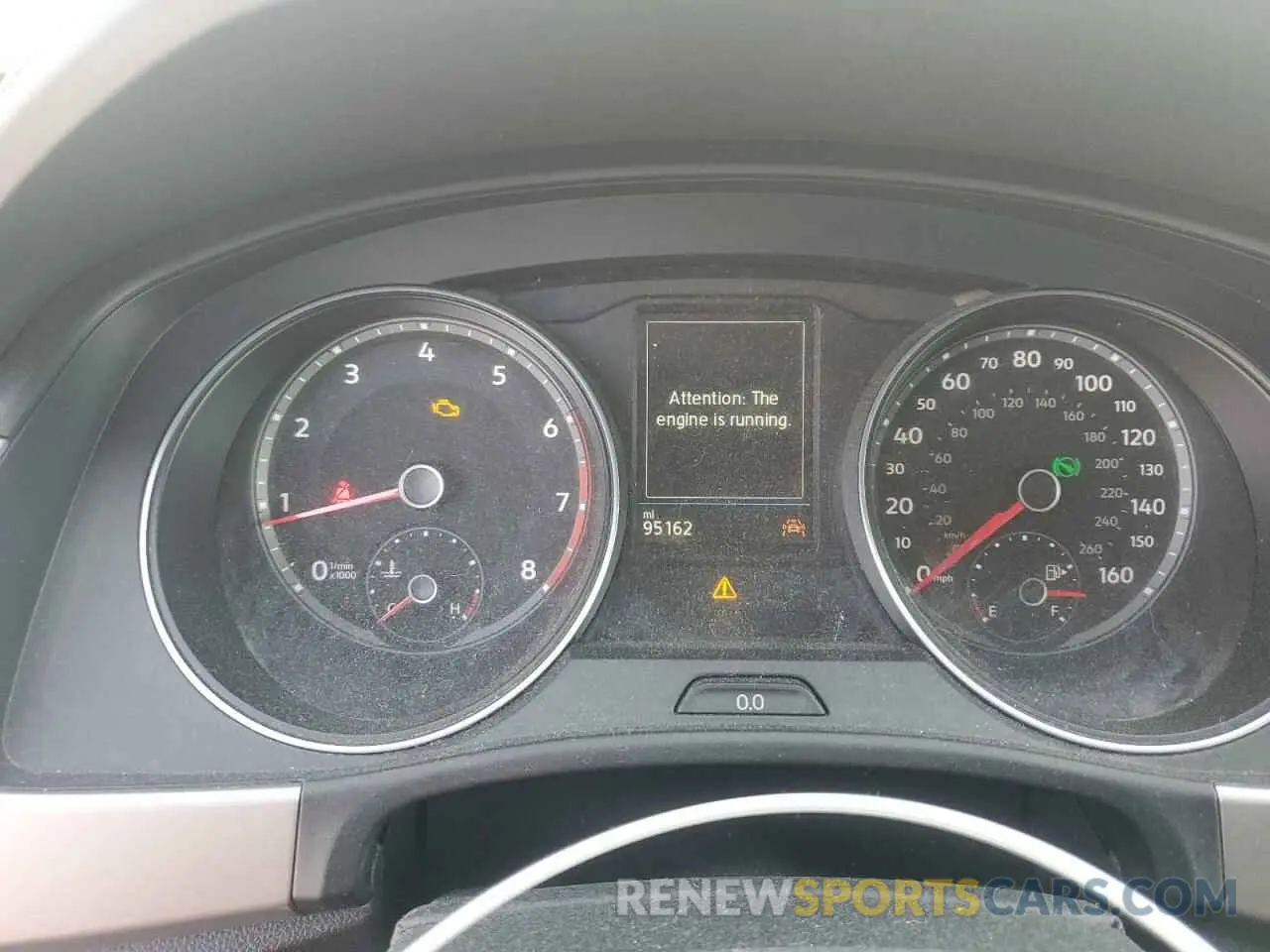 9 Photograph of a damaged car 1V2WR2CAXKC507245 VOLKSWAGEN ATLAS 2019