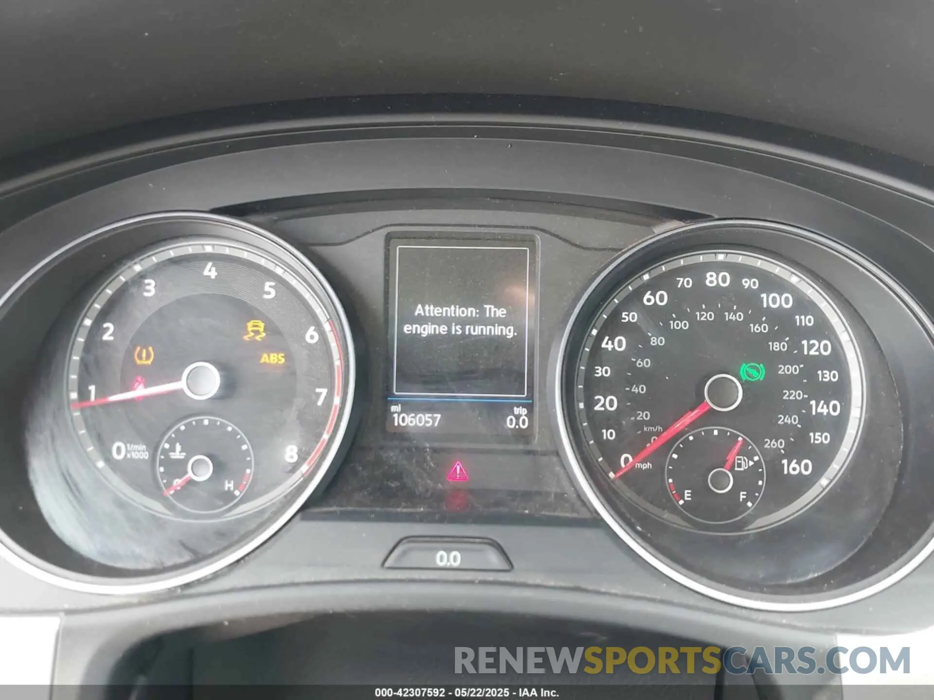 7 Photograph of a damaged car 1V2WR2CAXKC563315 VOLKSWAGEN ATLAS 2019