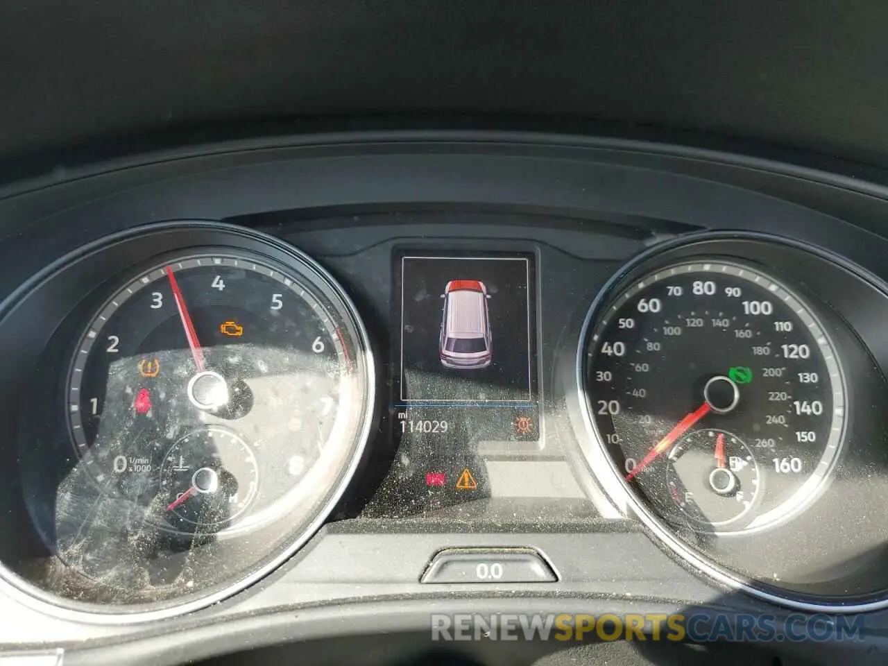 9 Photograph of a damaged car 1V2WR2CAXKC576470 VOLKSWAGEN ATLAS 2019