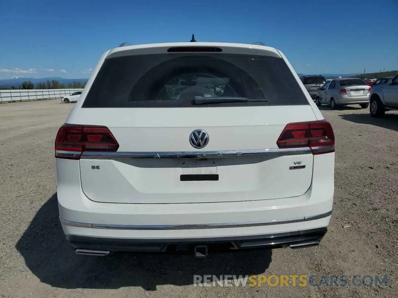6 Photograph of a damaged car 1V2XR2CA6KC608609 VOLKSWAGEN ATLAS 2019