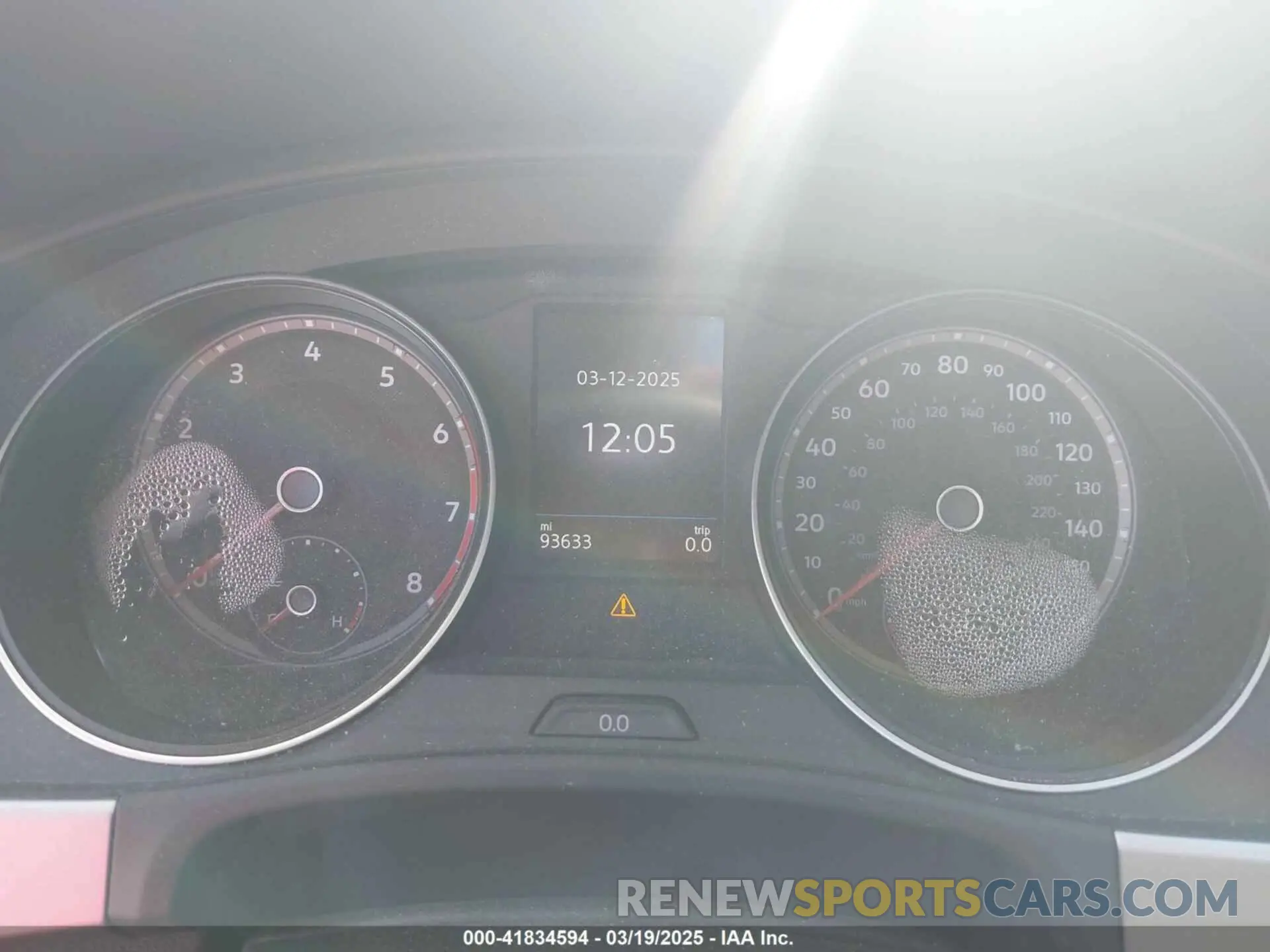 7 Photograph of a damaged car 1V2YR2CA0KC582951 VOLKSWAGEN ATLAS 2019